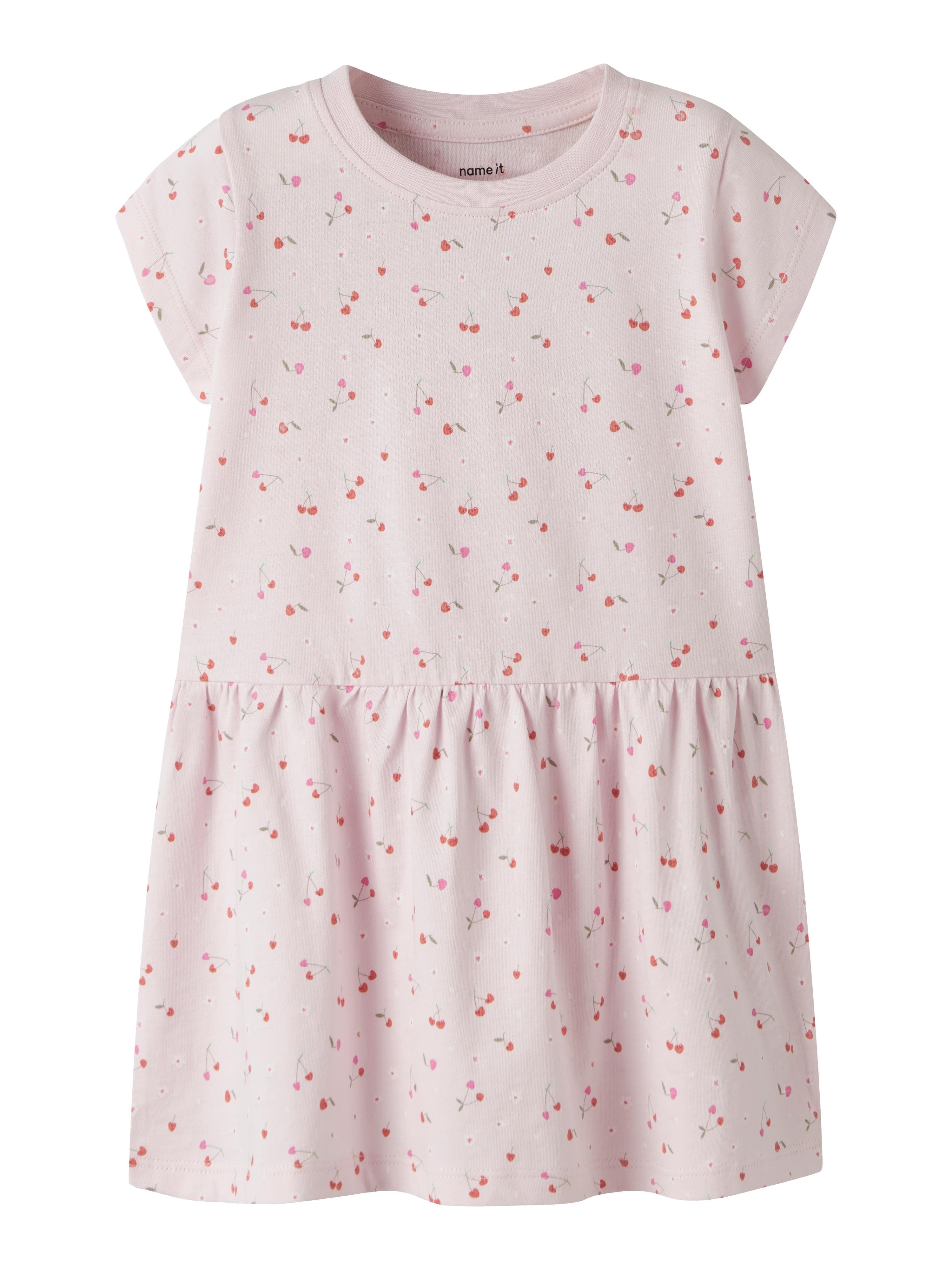 Name It Minikleid Mädchen Jersey Baumwolle Cradle Pink