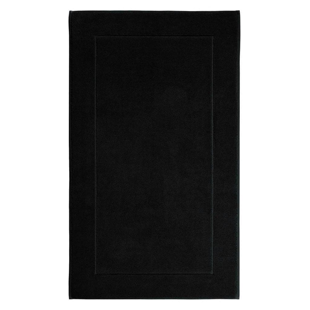 Aquanova Badematte London Schwarz Textil Rutschfest