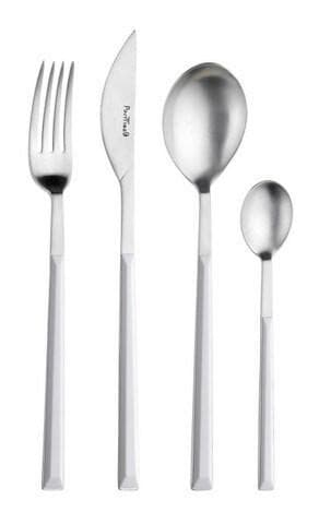 Pinti Inox Besteckset Sushi Pro Weiß/Edelstahl, 24-teilig