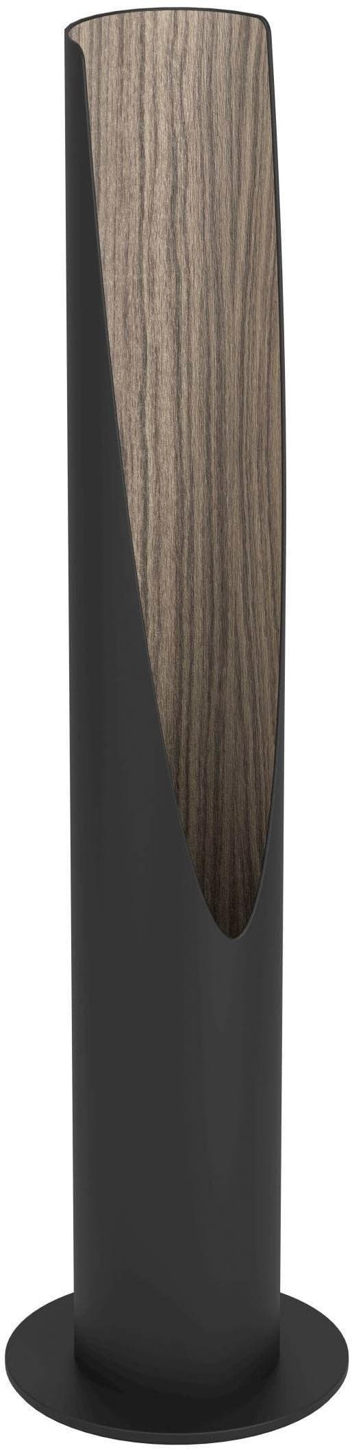 EGLO Tischleuchte Barbotto Tischlampe Metall und Holz GU10 LED