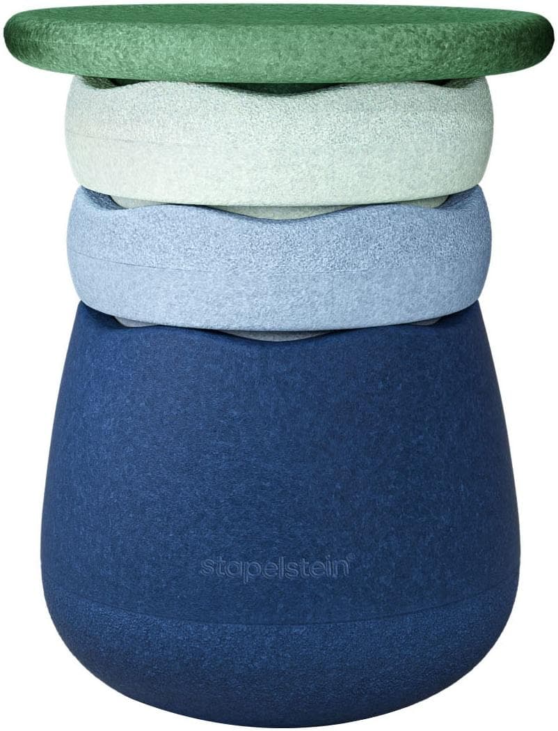 Stapelstein Dynamic all Set - EPP Balancetrainer Grün/Blau