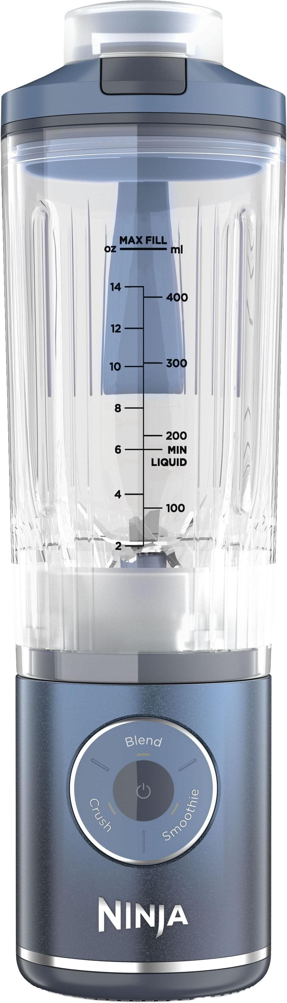 Ninja Kabelloser Smoothie Maker Blast Max BC251EUNV Standmixer Blau 570ml Becher