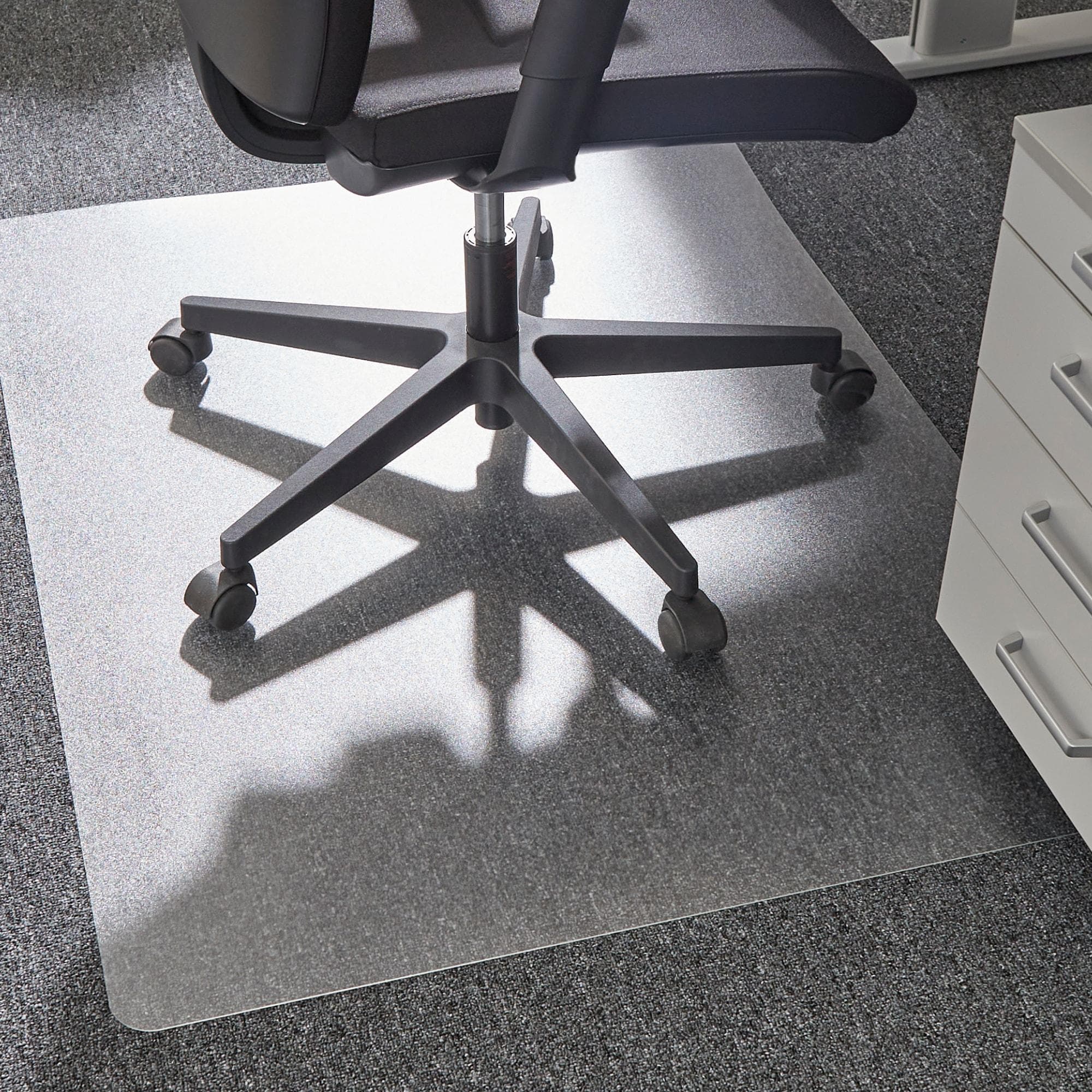 ANDIAMO Premium Bürostuhlmatte Transparent Bodenschutzplatte