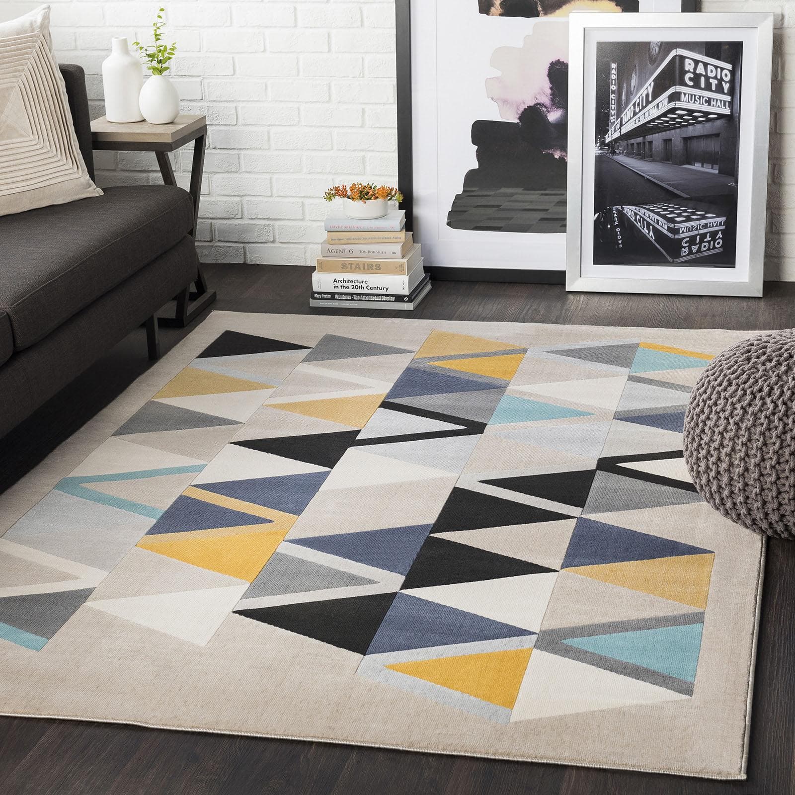 Livabliss Teppich MILANO Rechteckig Kurzflor Wohnzimmer Schlafzimmer