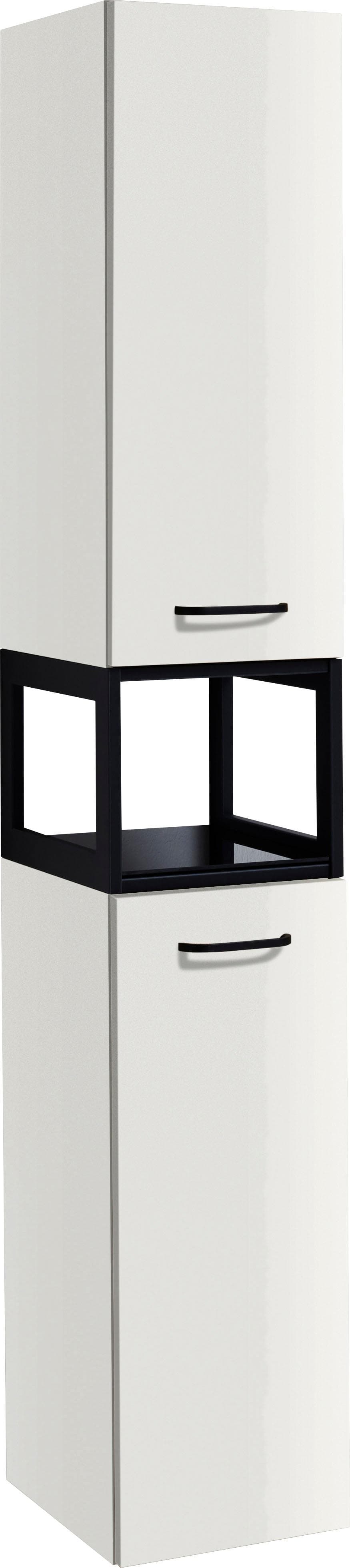Hochschrank OPTIFIT Yukon Weiß mit Soft-Close-Funktion