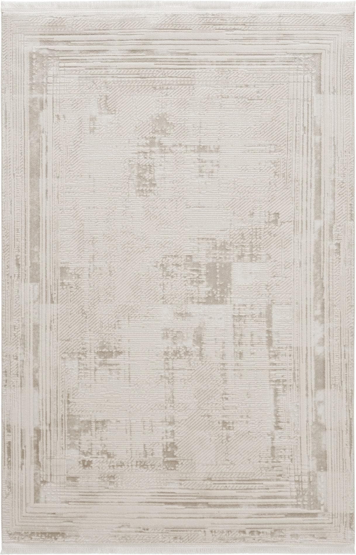 Teppich SEHRAZAT Diamond 7830 Beige Vintage Kurzflor