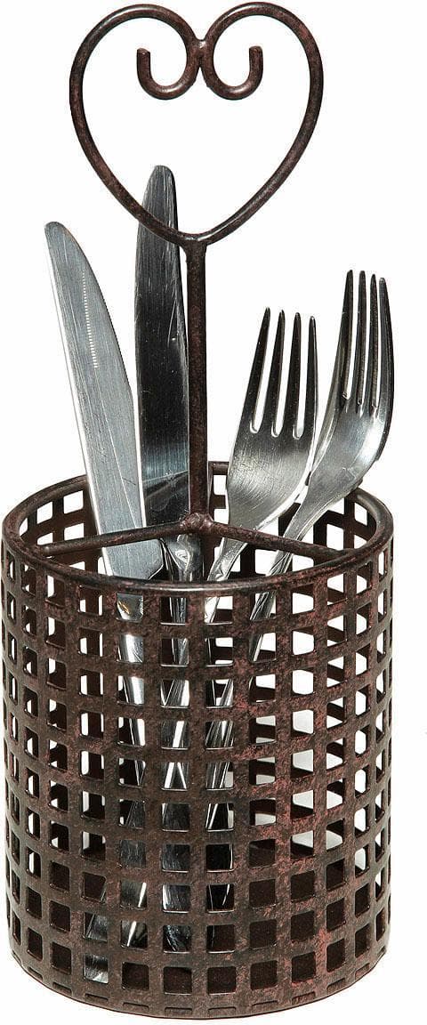 Home Affaire Besteckhalter Antik II Braun Metall