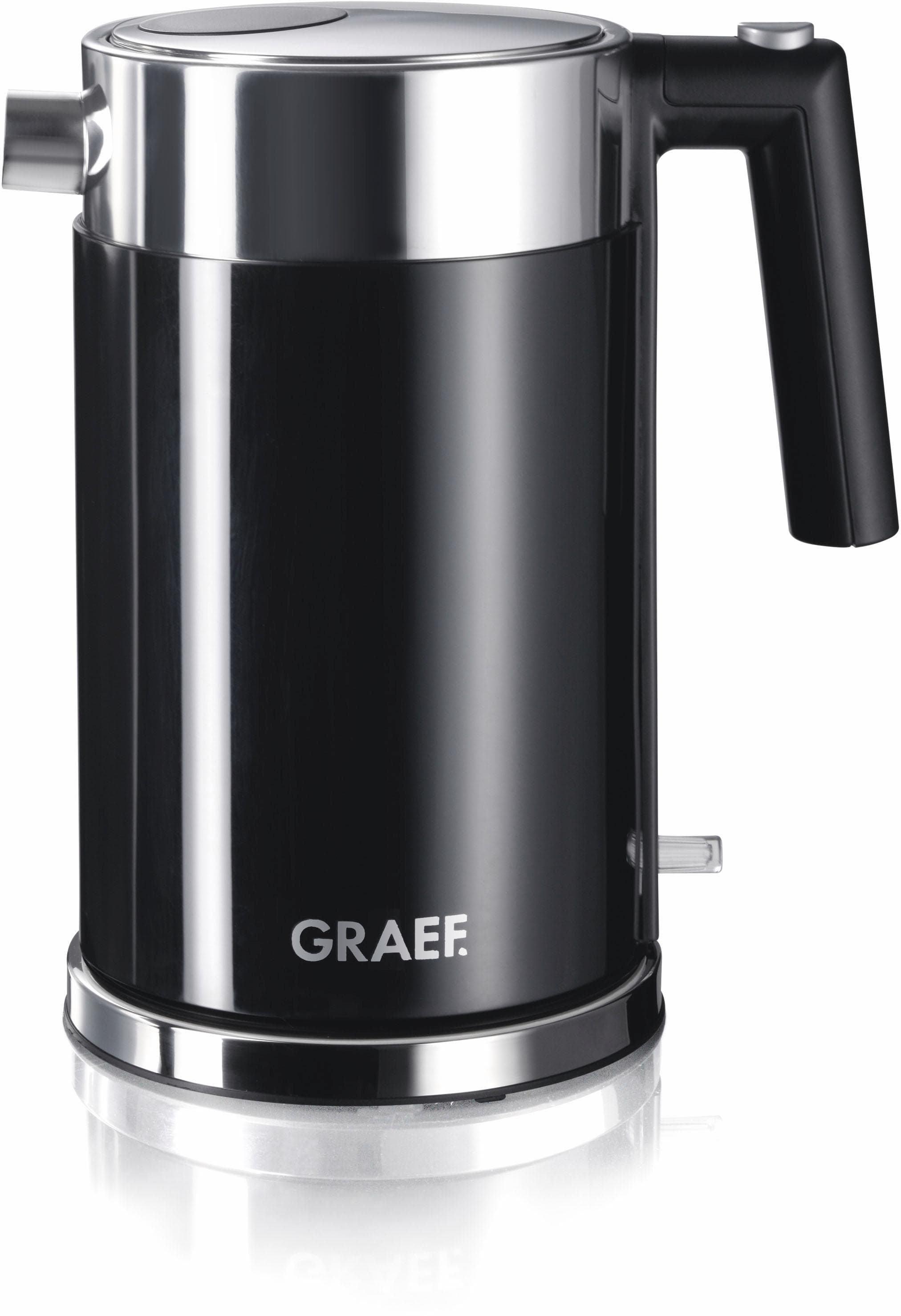 GRAEF Wasserkocher WK 62 Schwarz Edelstahl