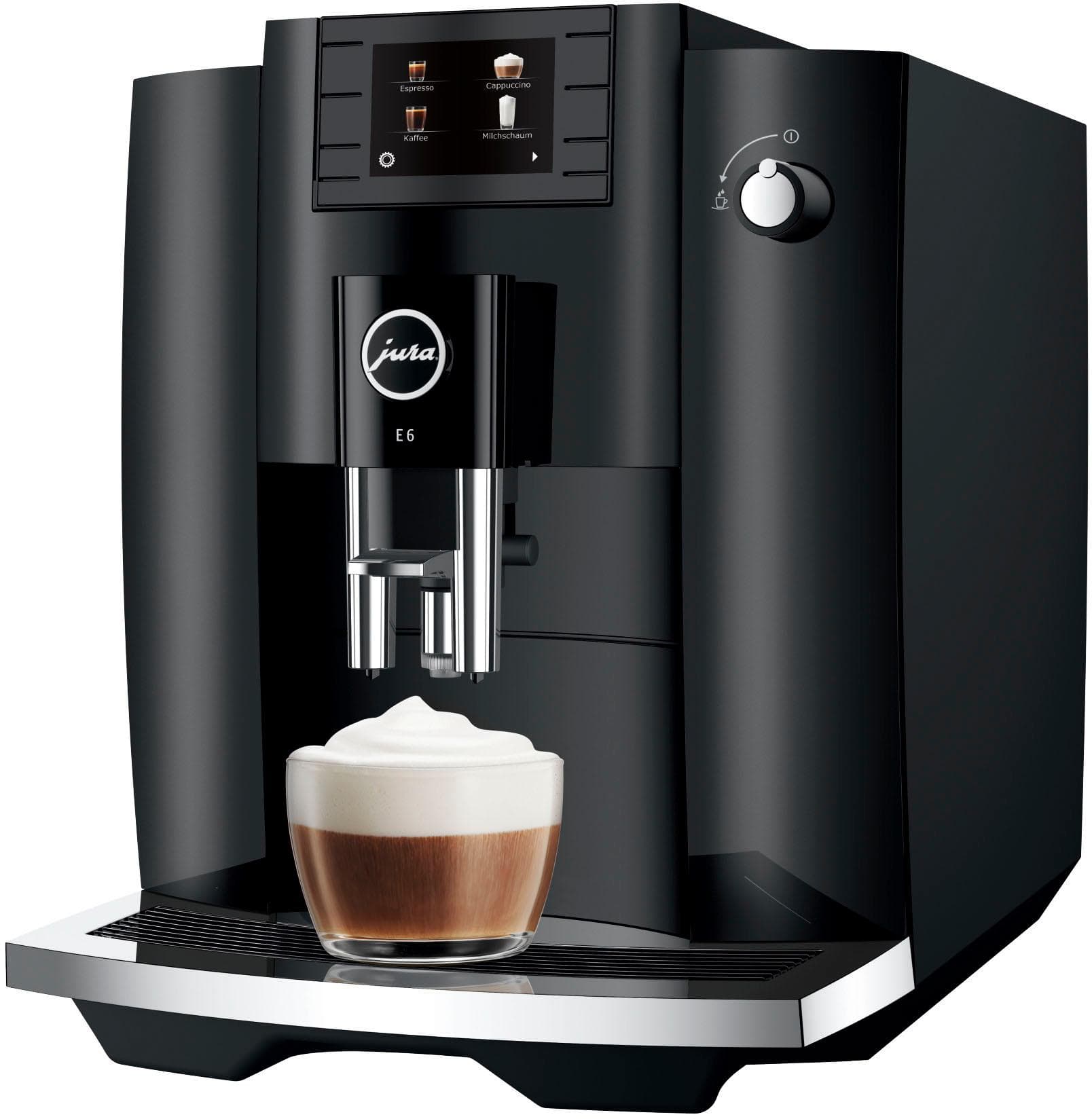 JURA E6 Piano Black Kaffeevollautomat