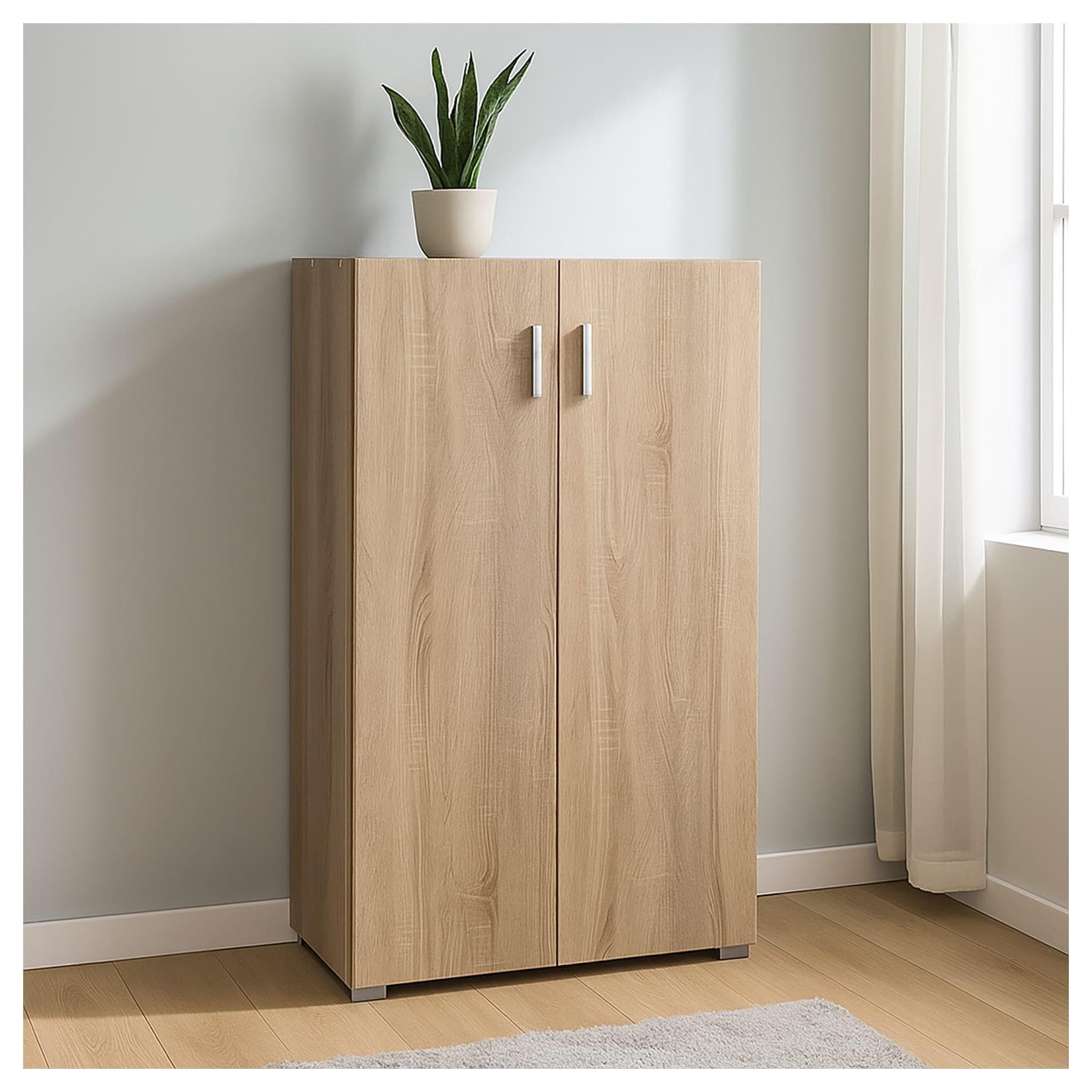 HTI-Living Sideboard 2 Türen Sonoma Kommode