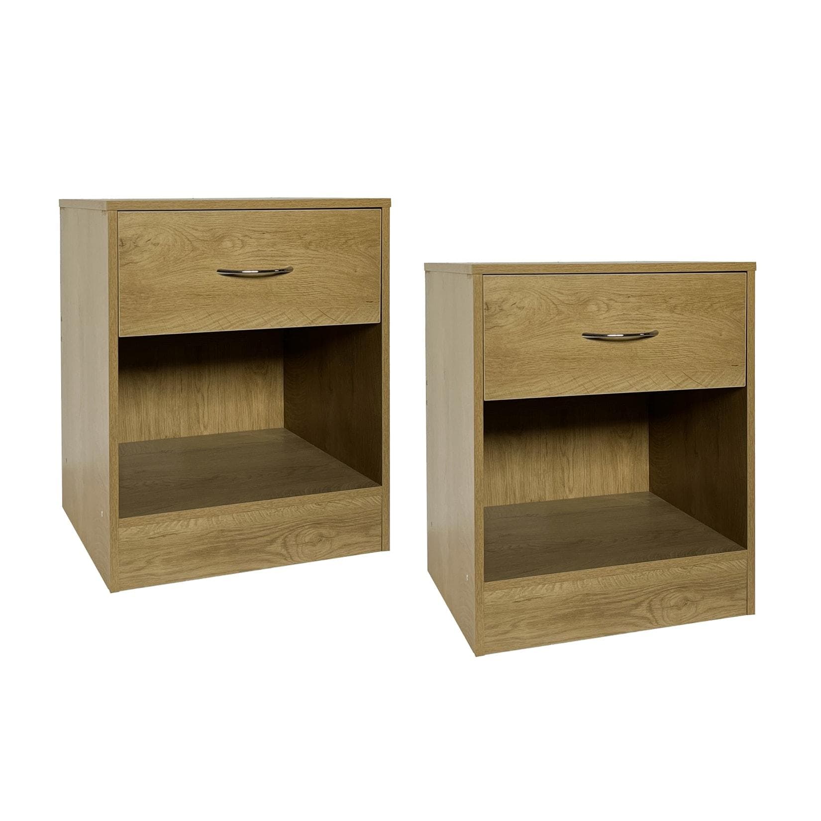 HTI-Living Nachtschrank Thekla Baumscheibe 2er-Set