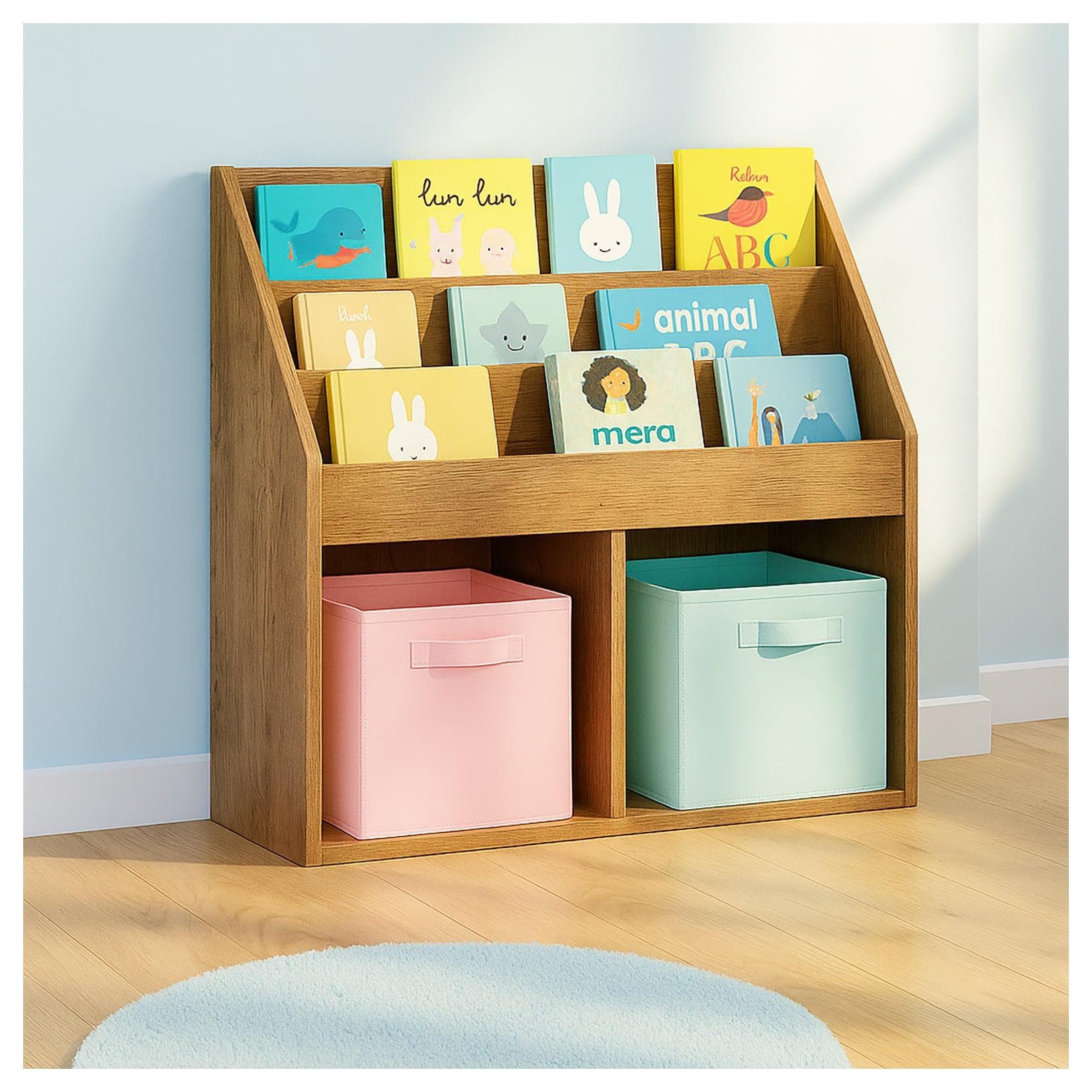 HTI-Living Bücherregal Thekla Eiche Kinderzimmer