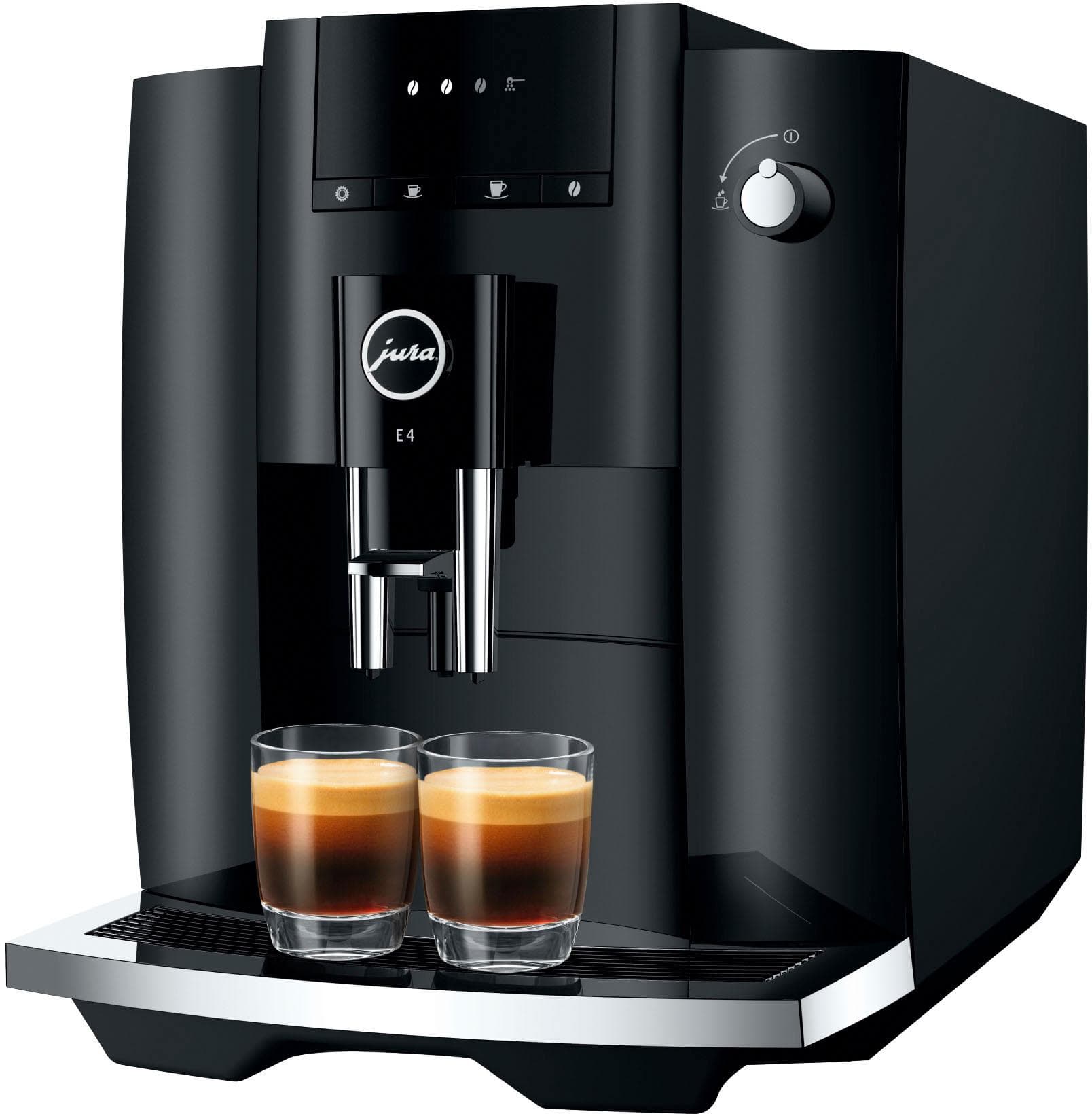 JURA Kaffeevollautomat E4 Piano Black
