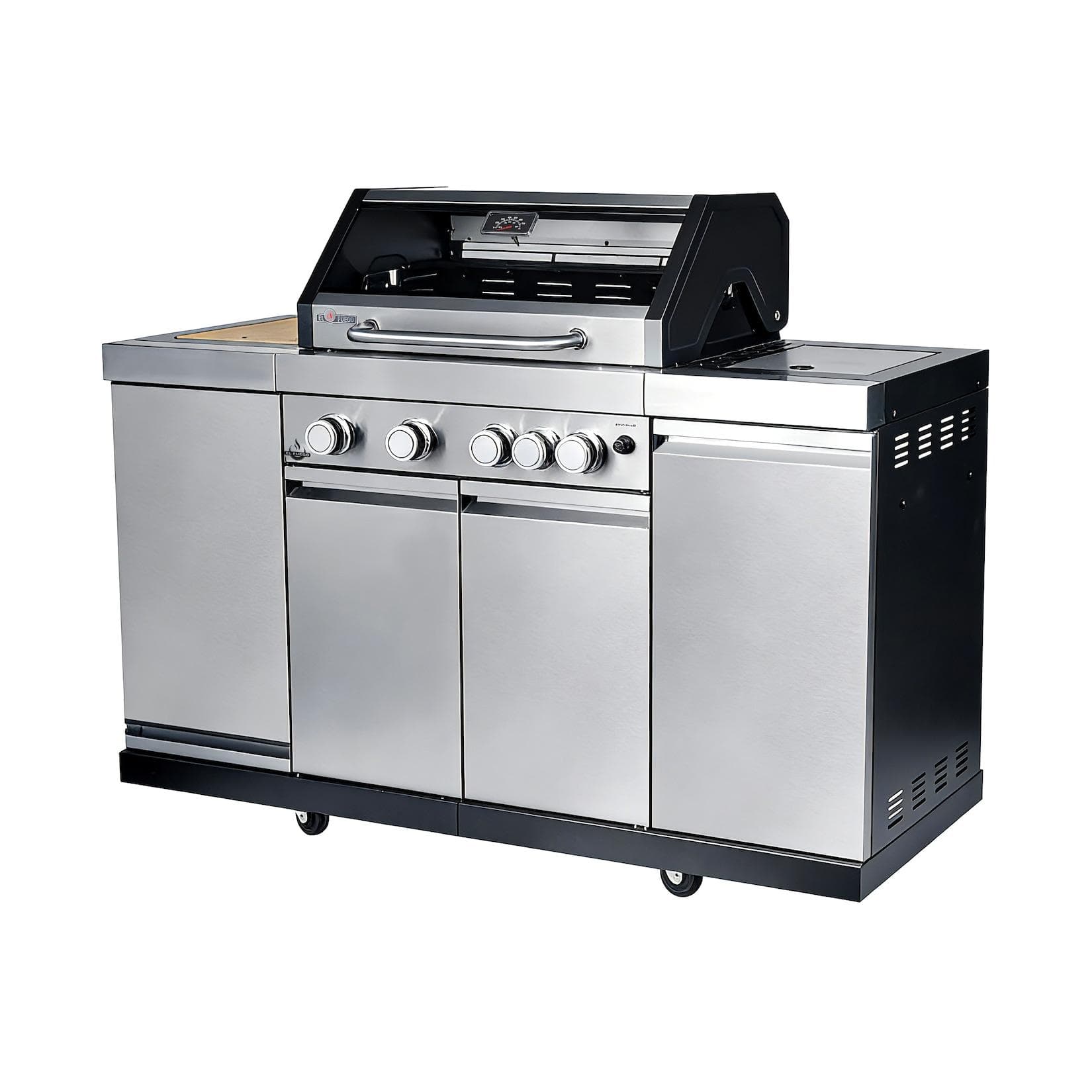 El Fuego Grillküche Augusta 4+1 mit Eisbox