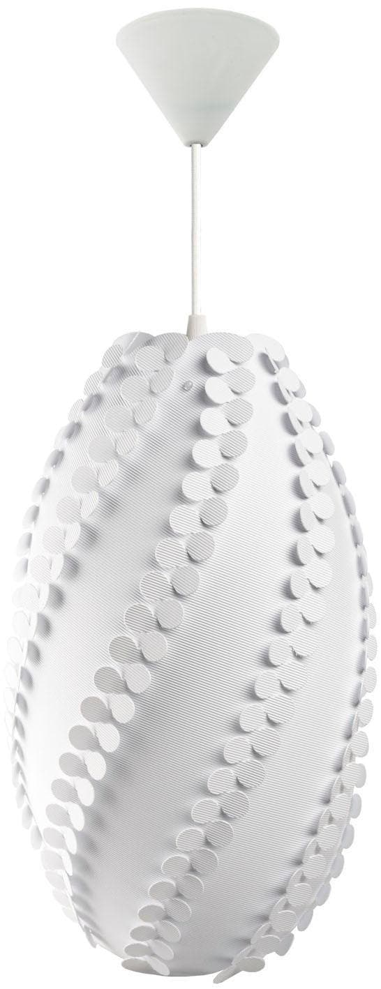 KAYOOM Hängeleuchte Raymond 110 Weiß Polypropylen Oval