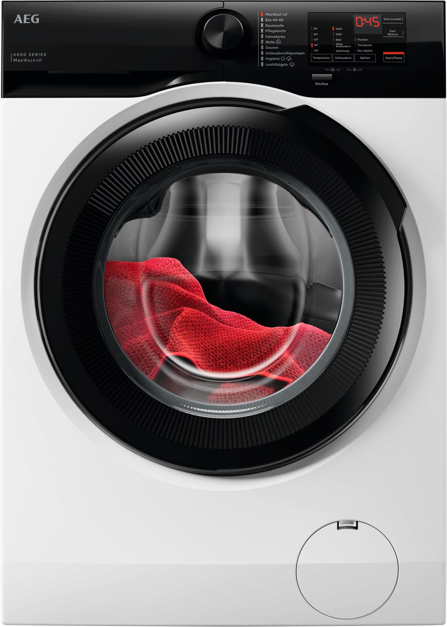 AEG Waschmaschine LR6A5E400 Frontlader 10 kg Weiß