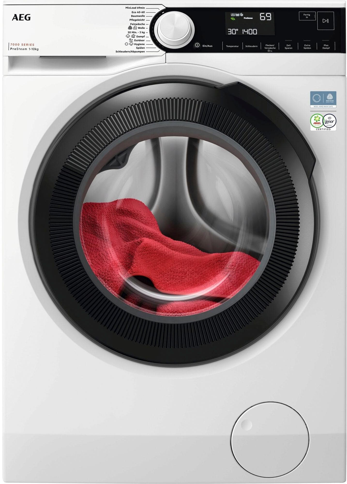 AEG Waschmaschine LR7A70600 mit ProSteam-Funktion 10 kg