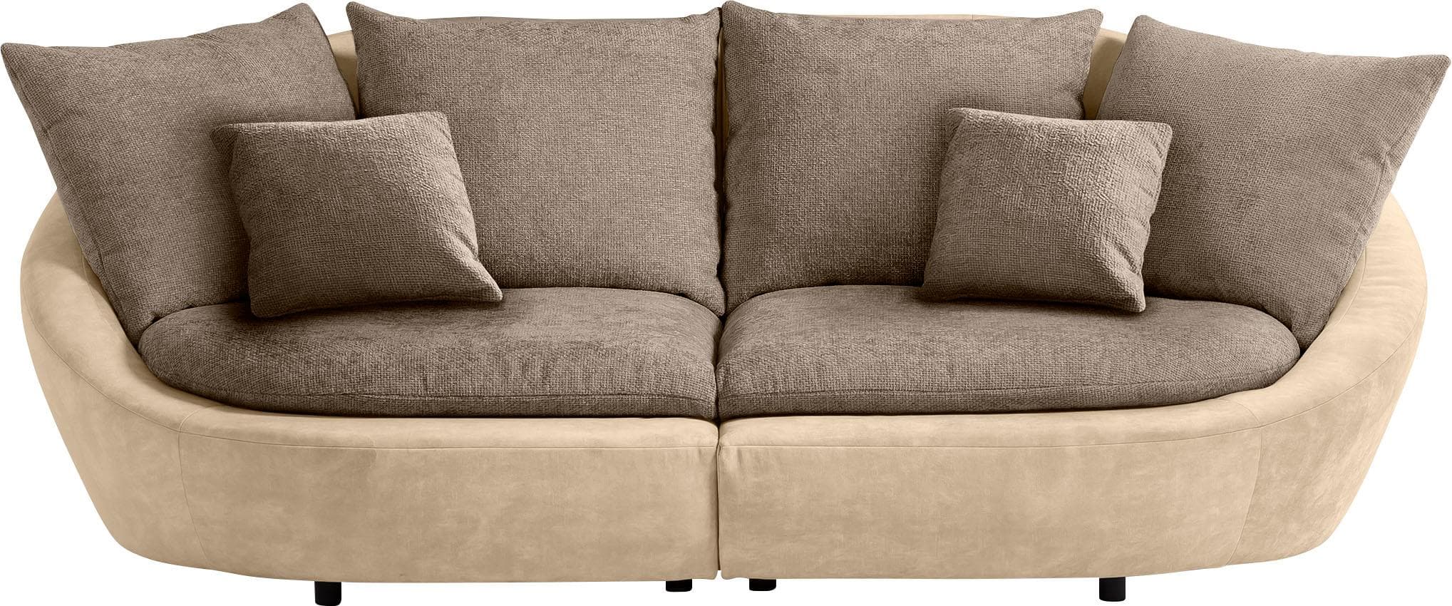Big-Sofa TRENDMANUFAKTUR "Maui" Beige Designersofa