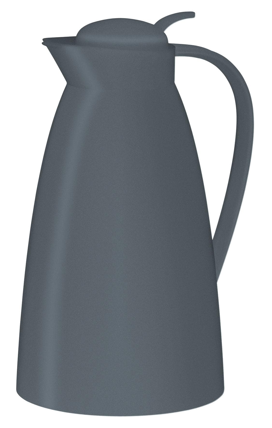 ALFI Isolierkanne ECO 1L stormy grau mit Hartglaseinsatz