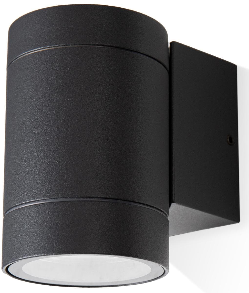 PACO HOME Wandleuchte LUSIWA Silber Aluminium IP54