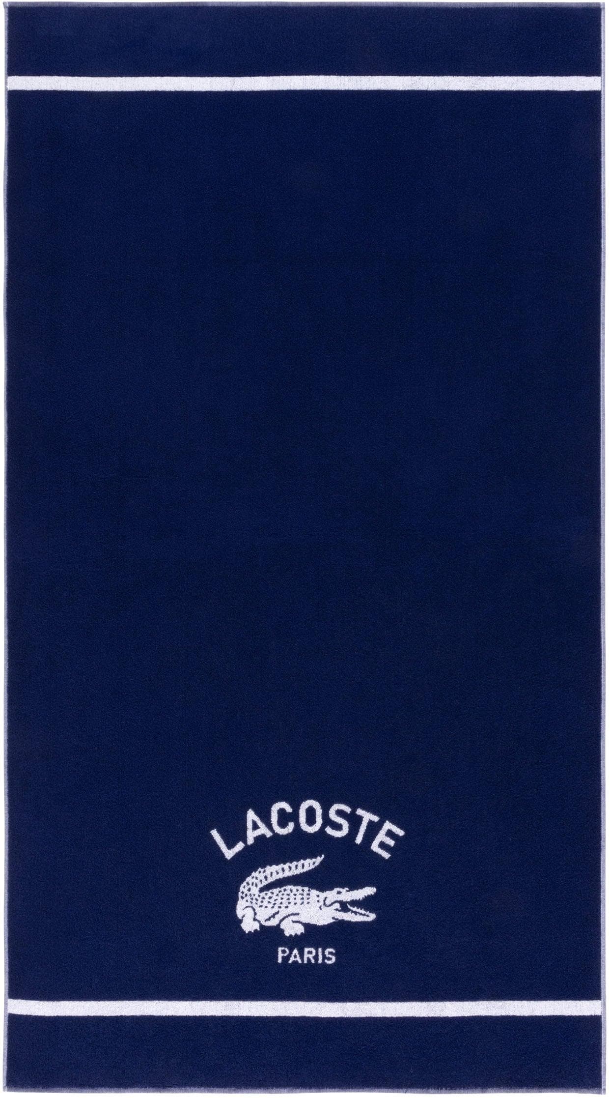 LACOSTE Badetuch LORIGIN methyle Frottier 100% Baumwolle
