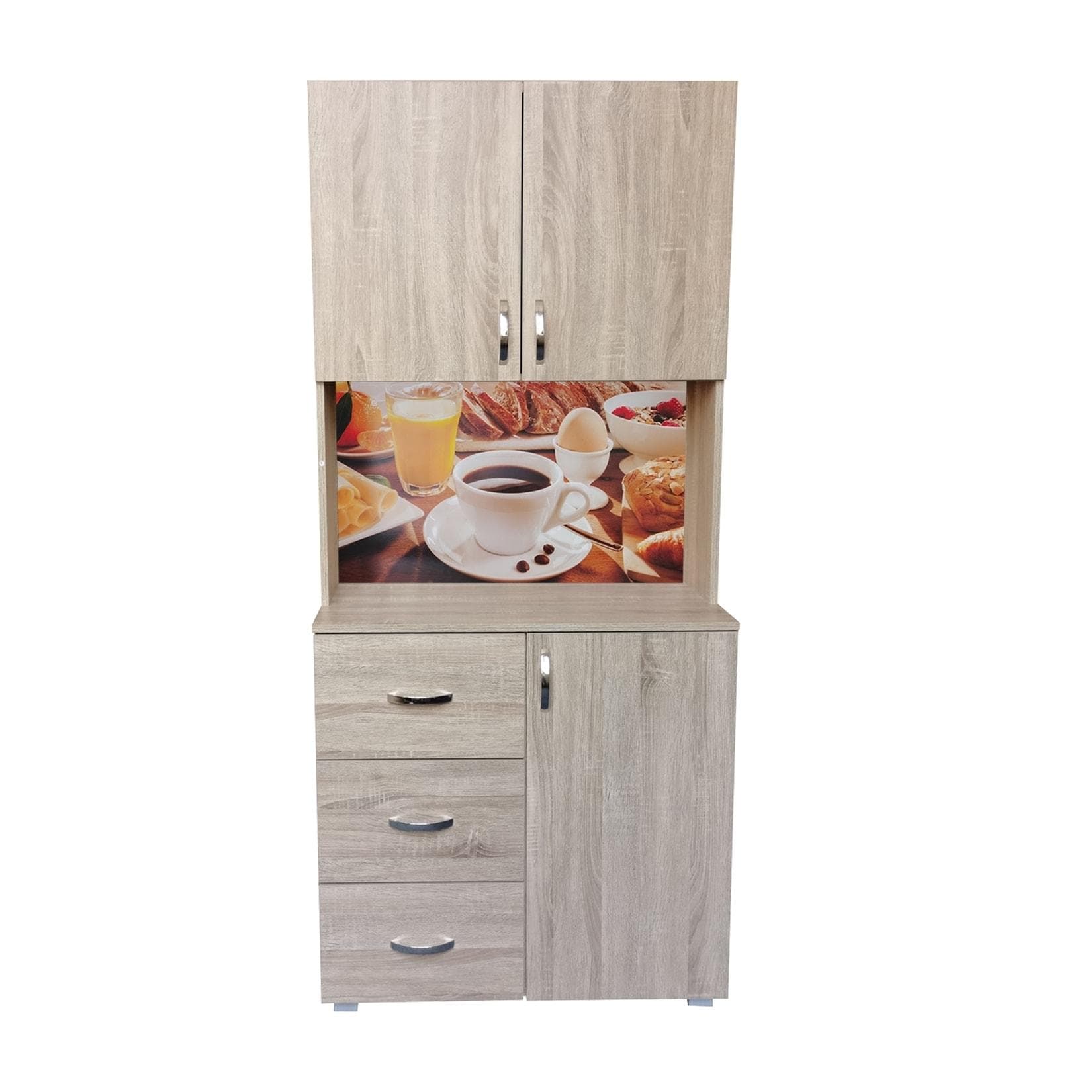 HTI-Line Küchenbuffet Blanca Küchenschrank Hochschrank