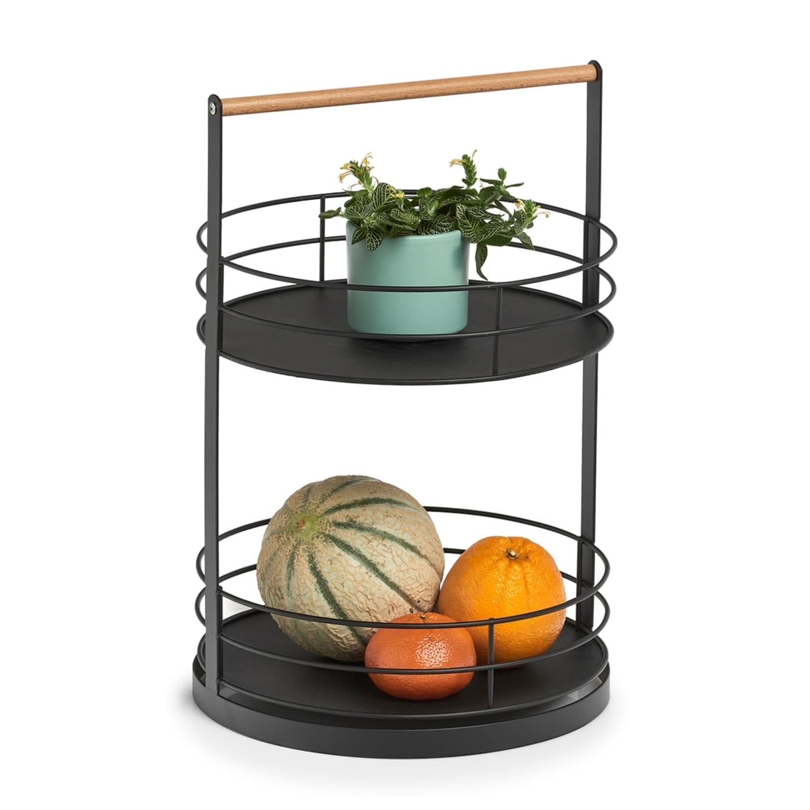 Neuetischkultur Serviertablett mit 2 Etagen