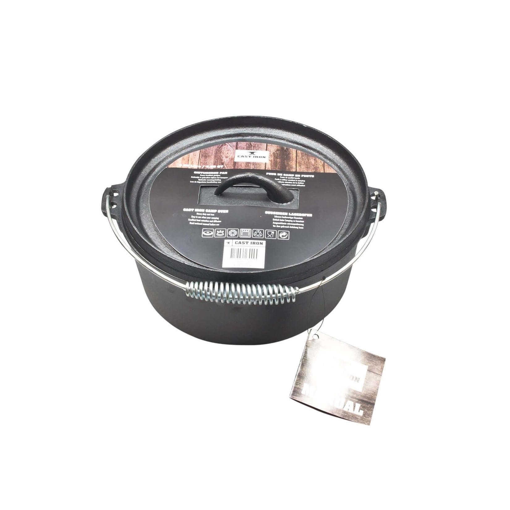 neuetischkultur Gusseisentopf 25 cm mit Deckel