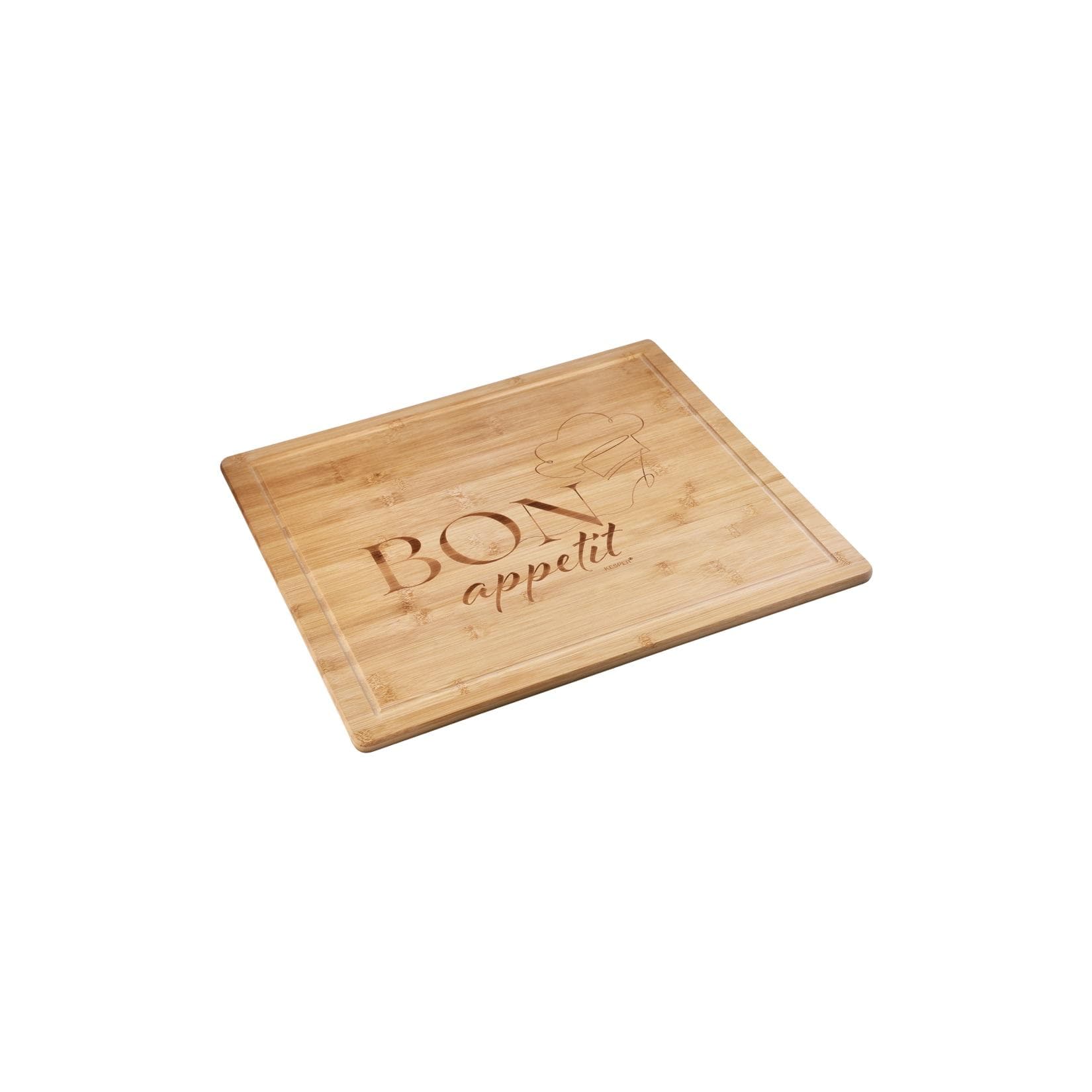 Kesper Herdabdeckplatte Bambus Braun 56x4x50 cm FSC 100%