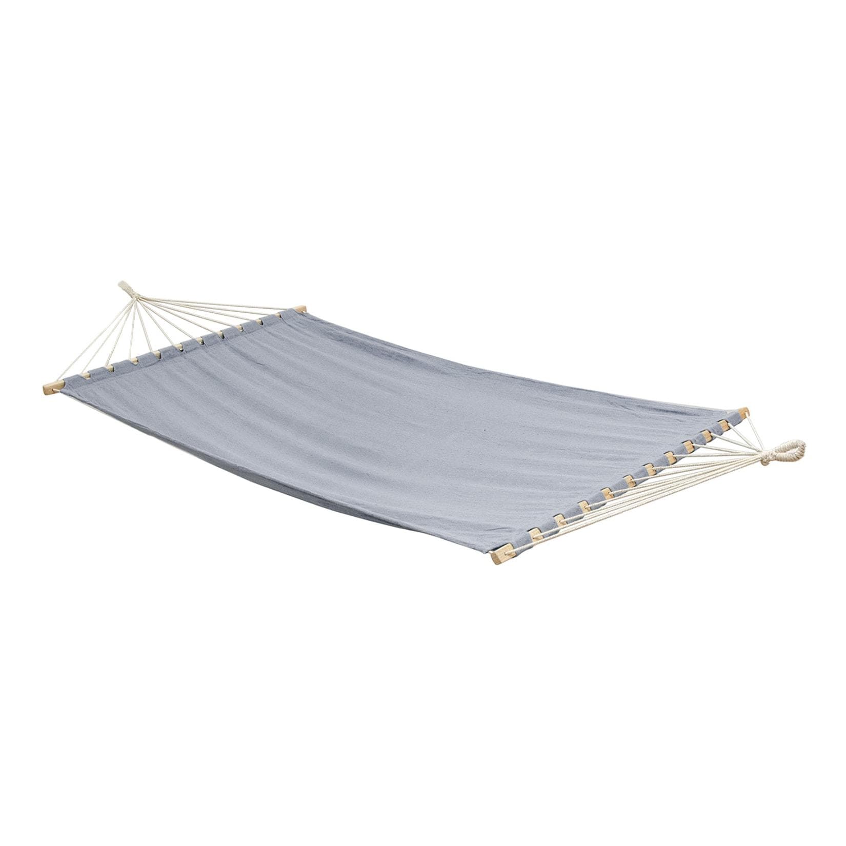 AMANKA XXL Stabhängematte Grau 2 Personen Indoor Outdoor