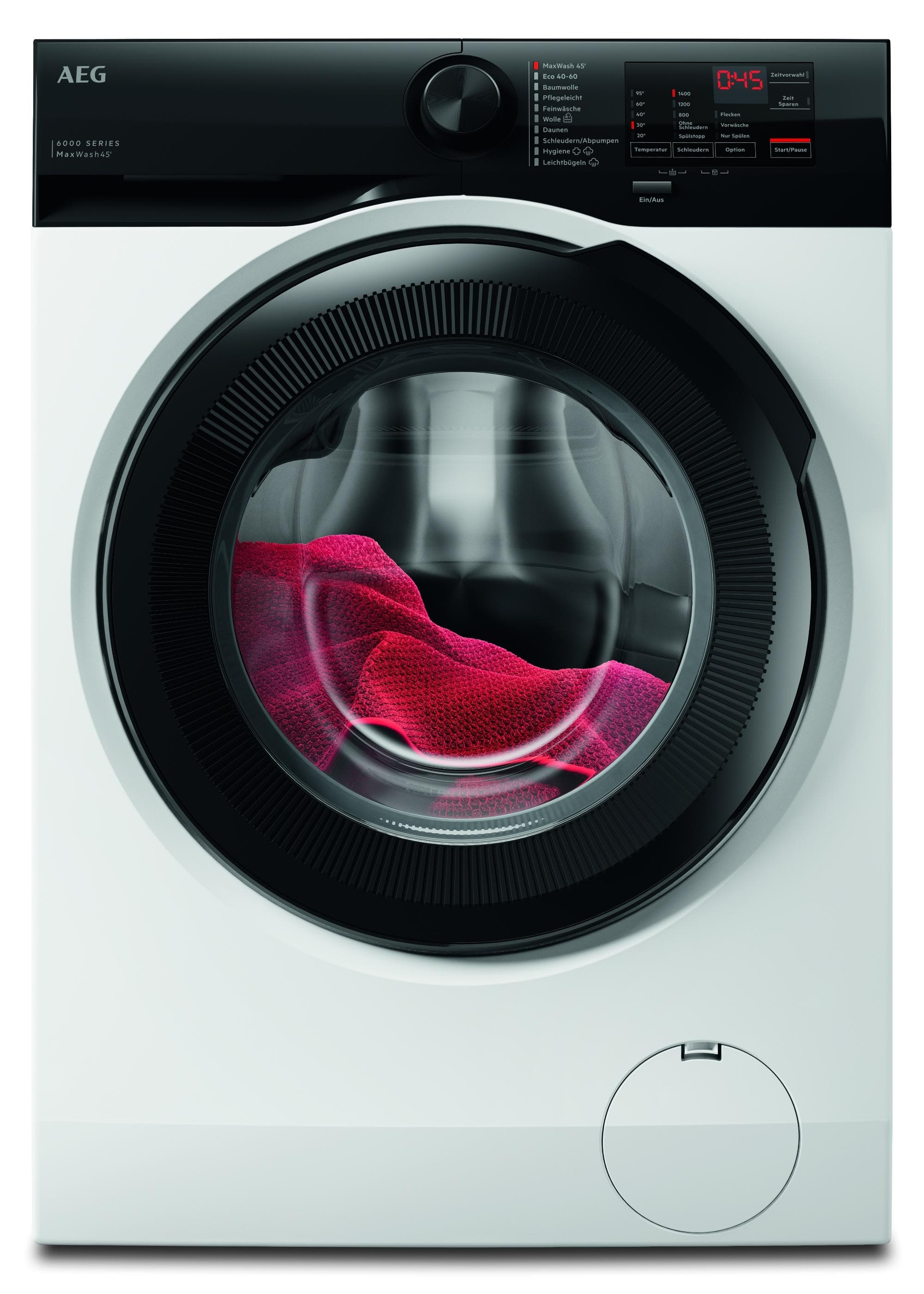 AEG Waschmaschine LR6FE49FL 9kg 1400 U/min A Weiß