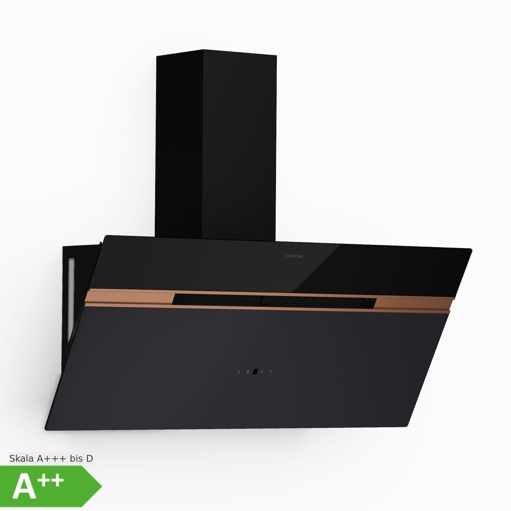 Klarstein Alina Dunstabzugshaube 90 cm Leise A++