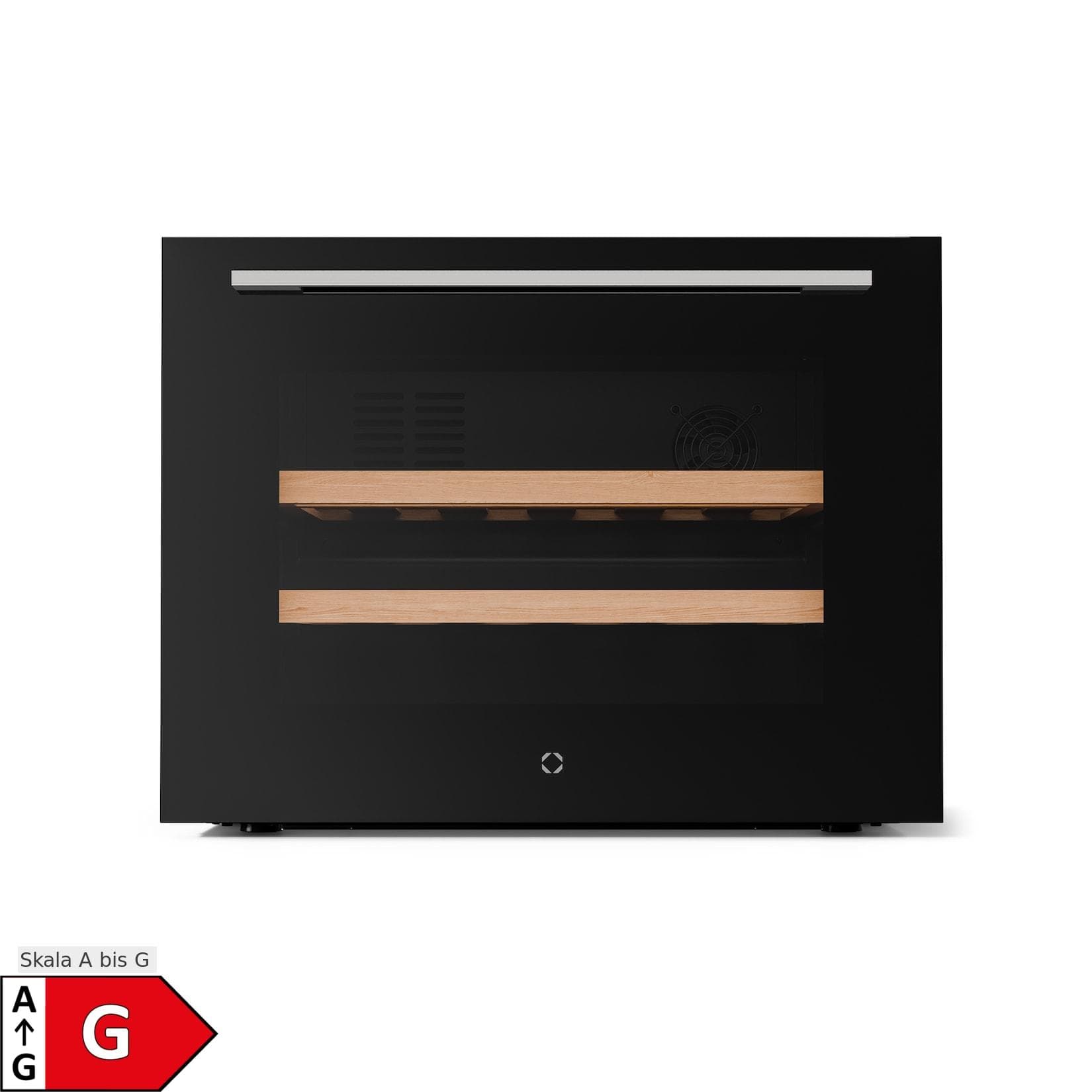 Klarstein Illuminosa Einbau-Weinkühlschrank Modern 61 Liter 19 Flaschen