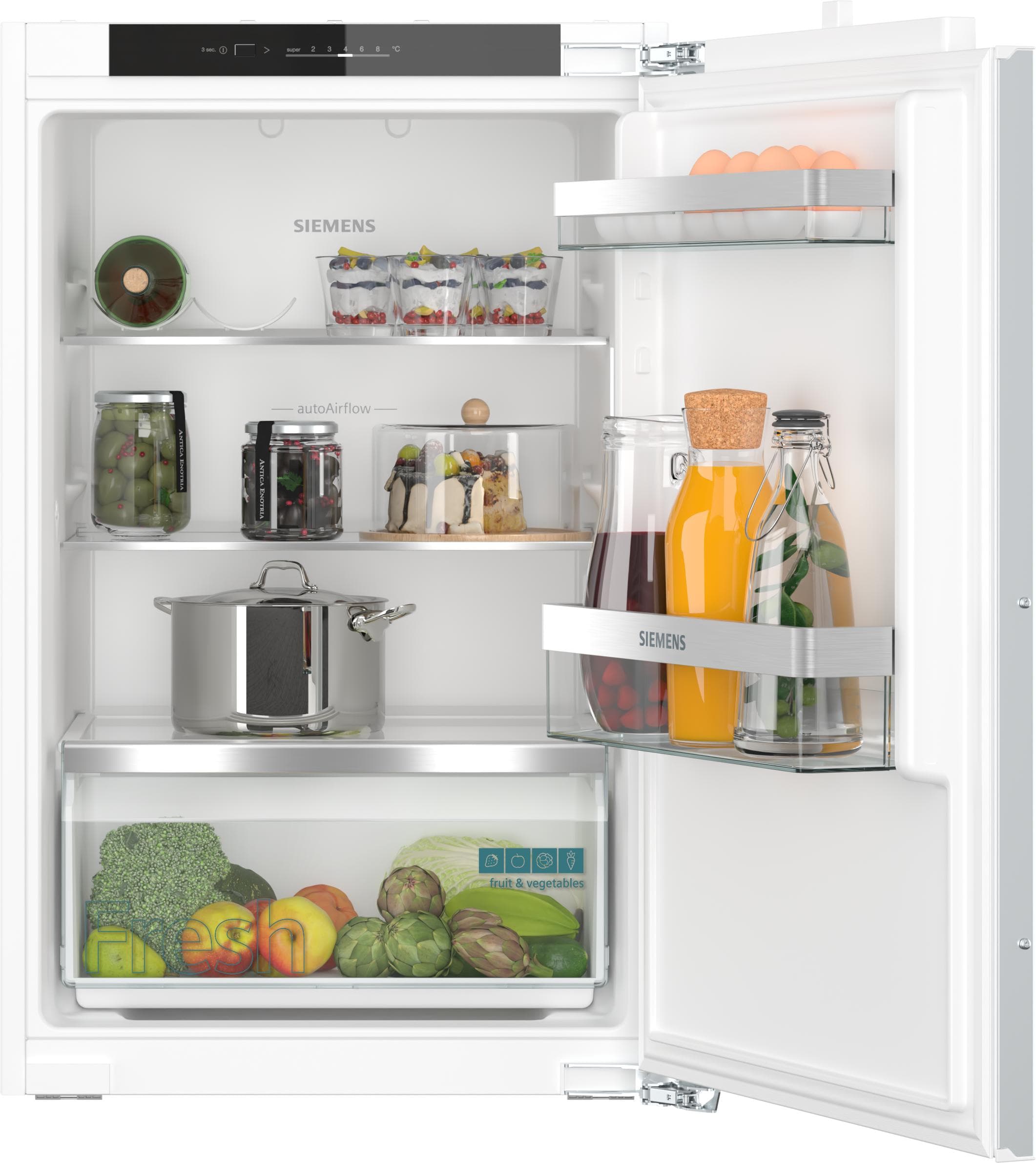 Siemens KI21RVFE0 iQ300 Vollraumkühlschrank 136 Liter