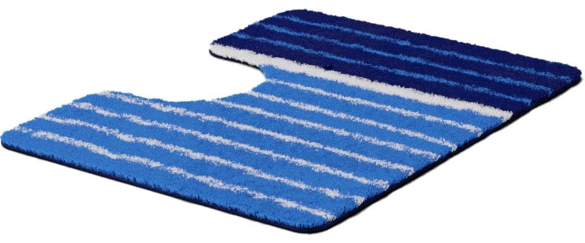 BATEX WC-Vorleger Tandea Blau Polyacryl Badmatte