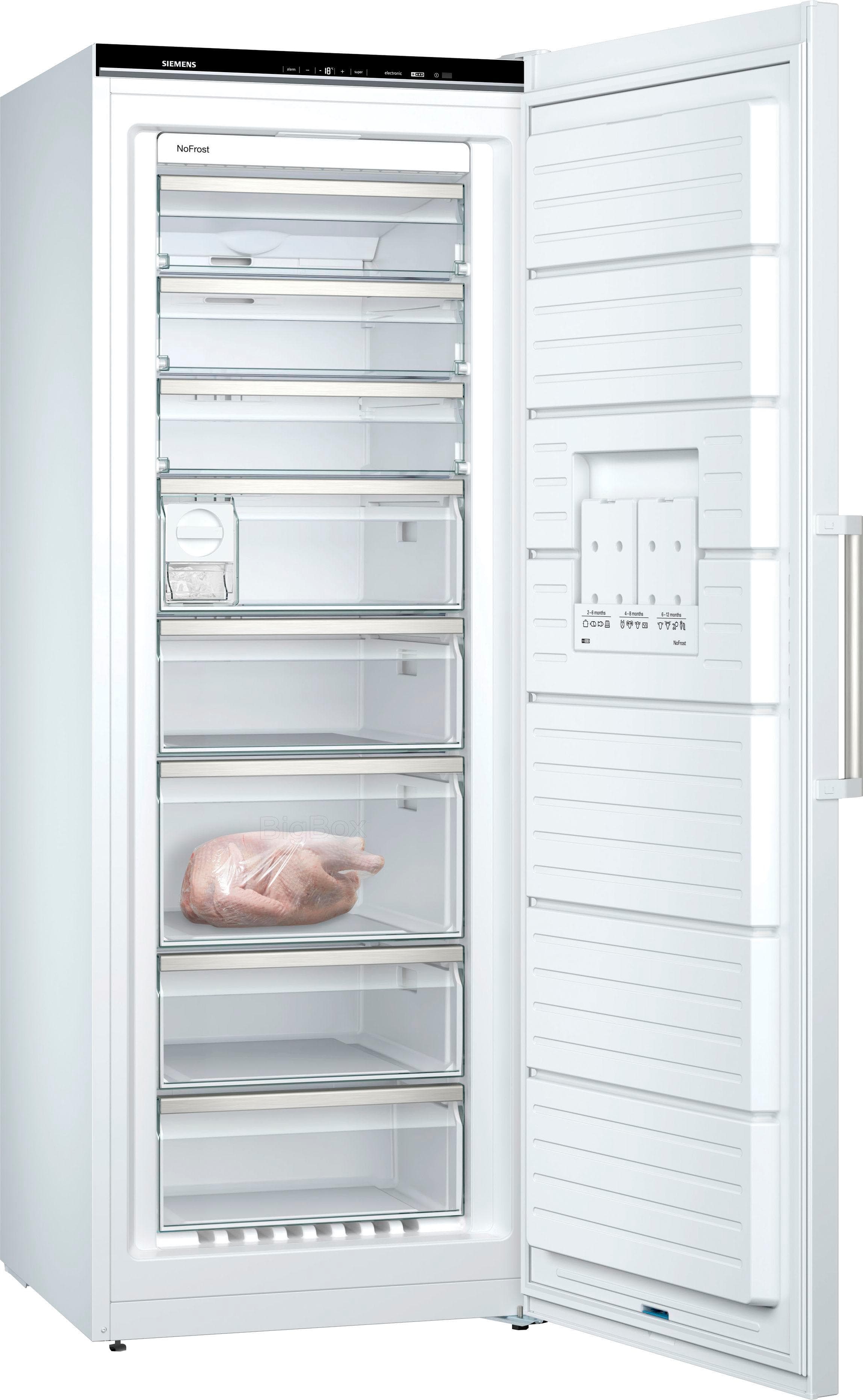 SIEMENS Gefrierschrank GS58NAWDV 366 Liter No-Frost