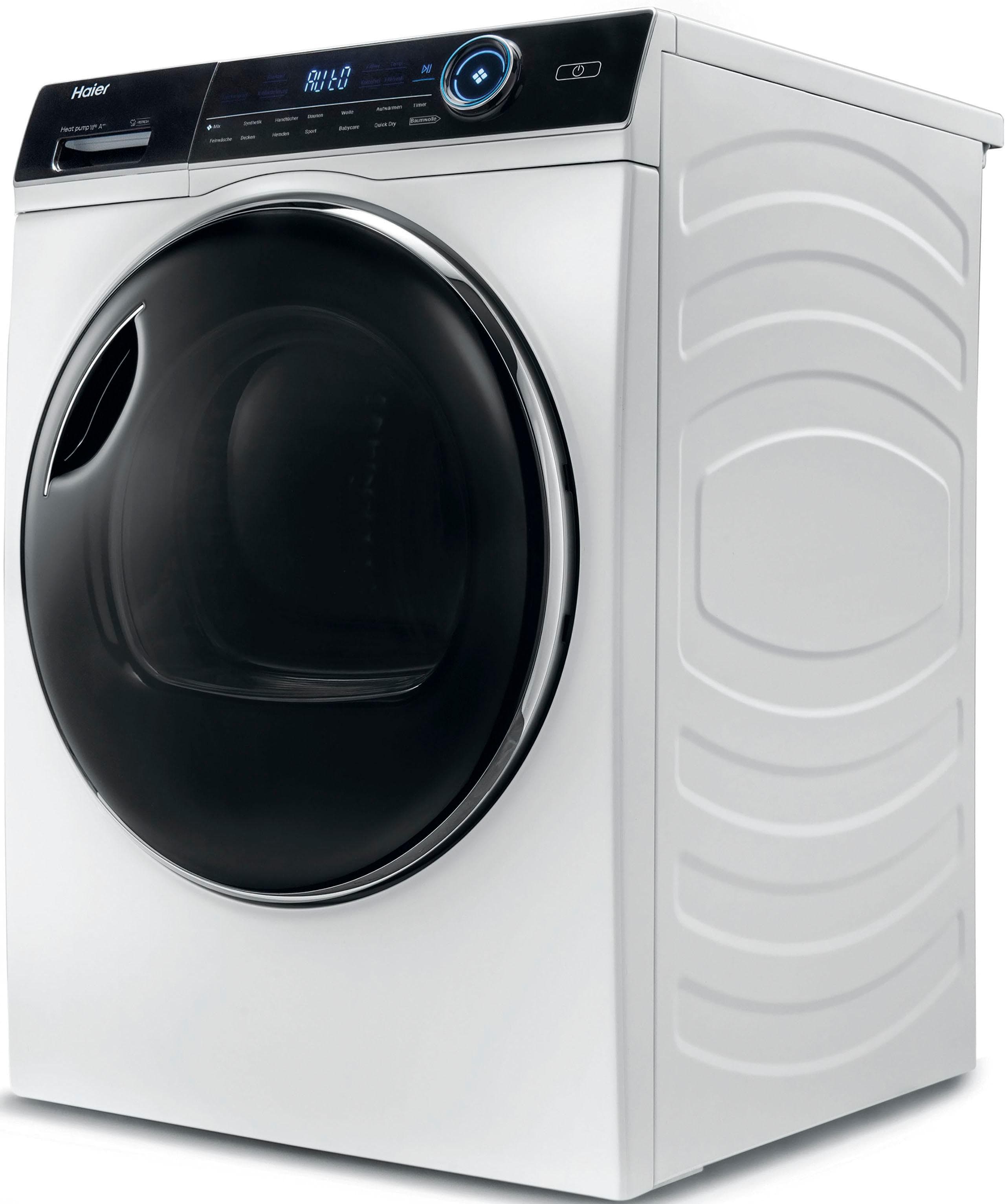 HAIER Wärmepumpentrockner HD100-A2979N 10 kg Weiß i-Refresh
