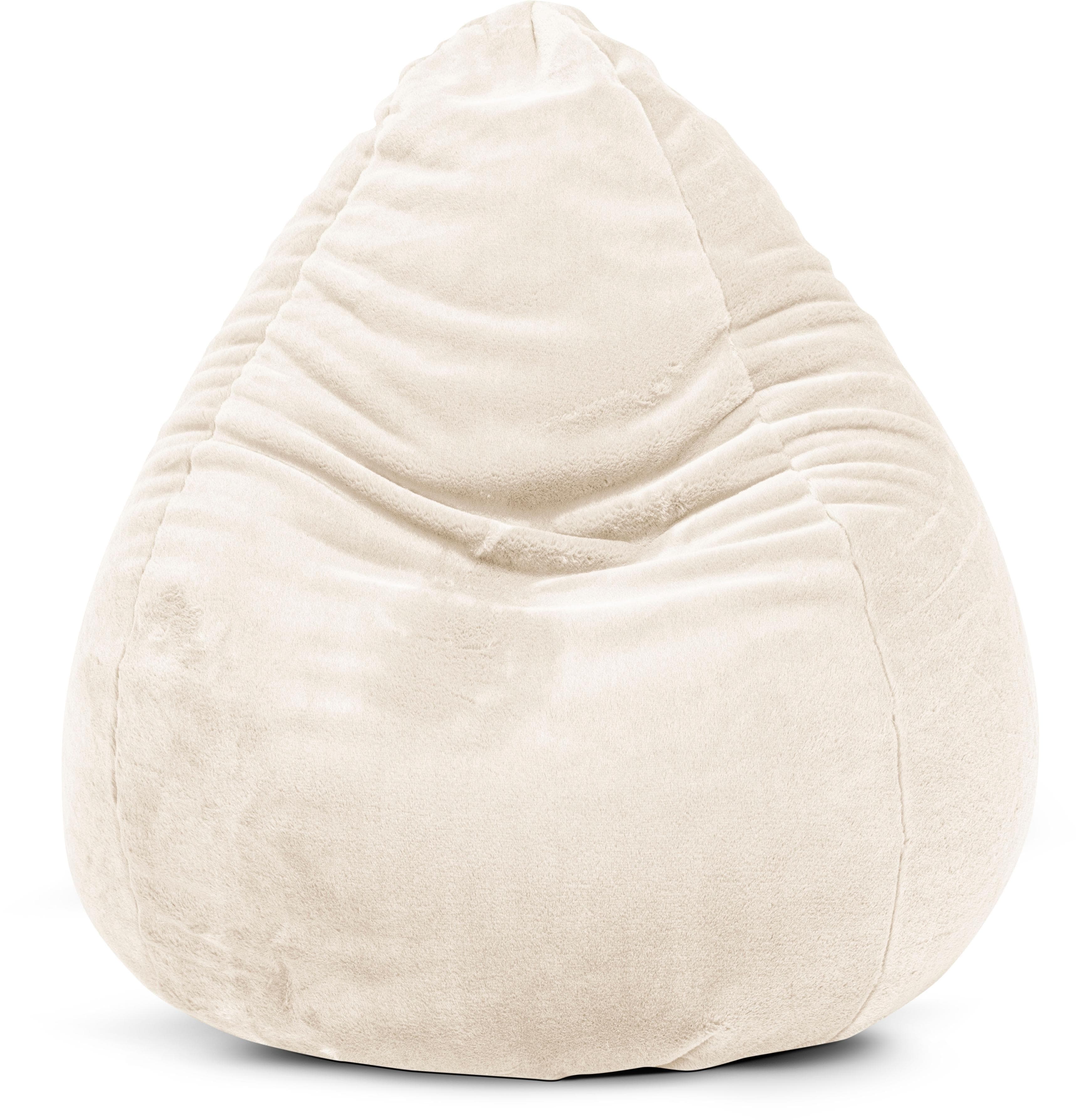 MAGMA HEIMTEX Sitzsack Beanbag SOFTY XL Beige Polyester