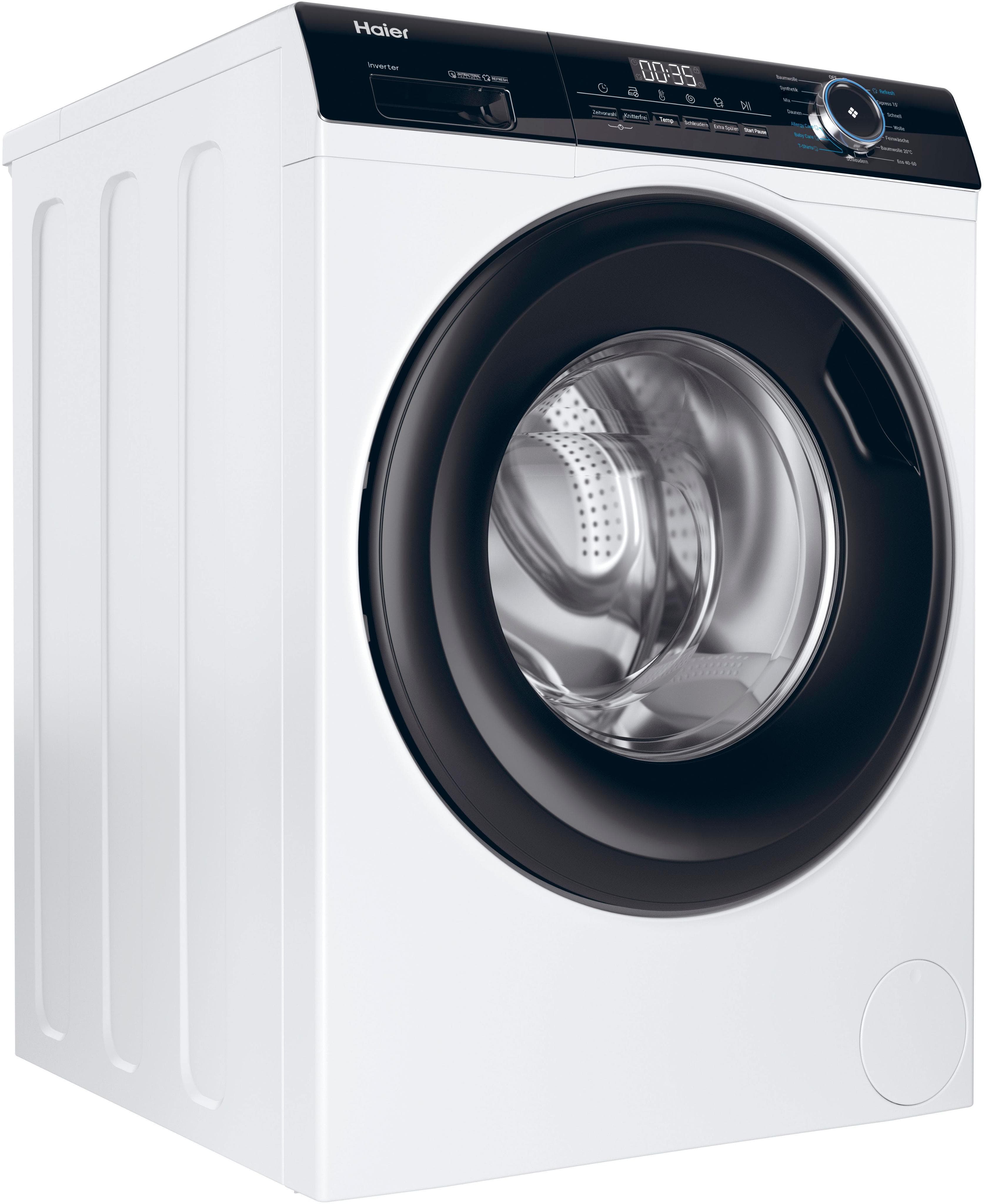 HAIER Waschmaschine HW81-NBP14939 8 kg Frontlader Weiß