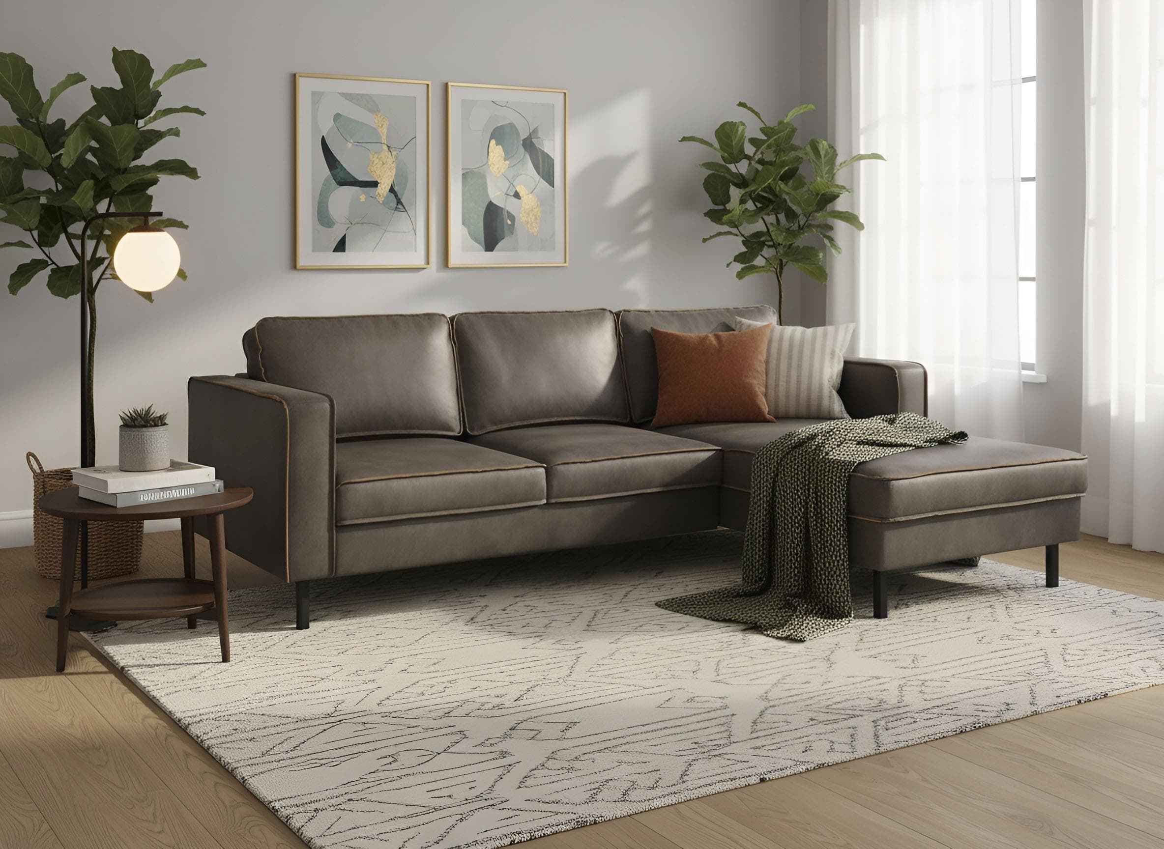 HOME AFFAIRE Ecksofa Watkins mit Schlaffunktion und Bettkasten