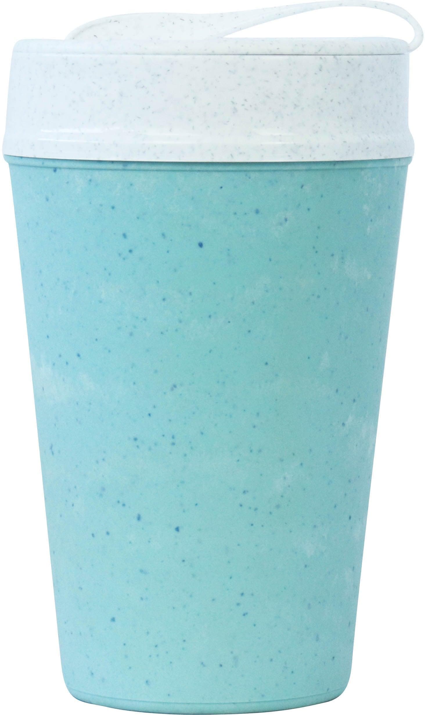 KOZIOL ISO TO GO Coffee-to-go-Becher Blau 400ml