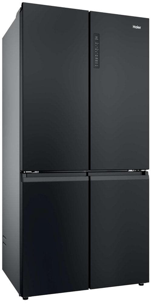 Haier Kühl-/Gefrierkombination HCR39F19ENPT Schwarz NoFrost