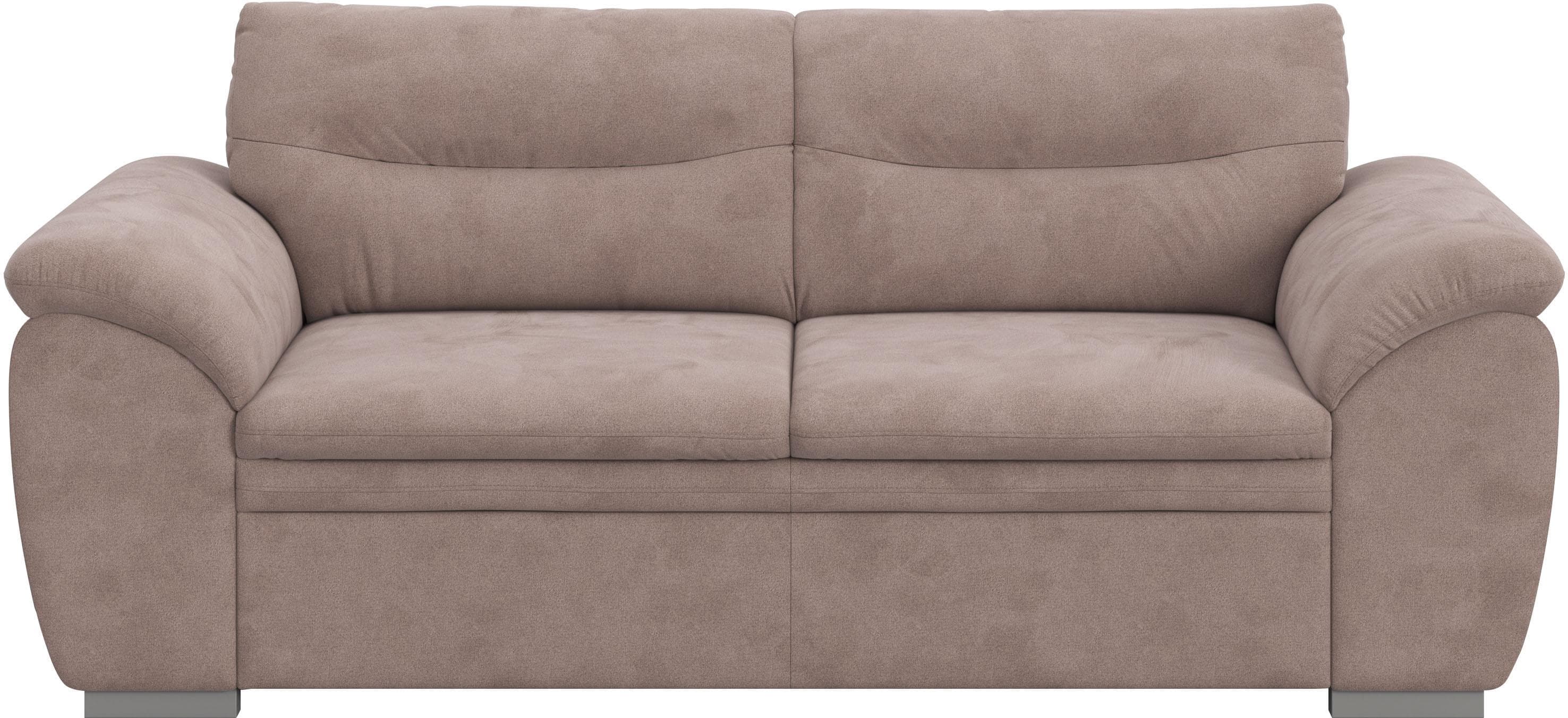 COTTA 2,5-Sitzer Leandra Polstergarnitur Braun Modern