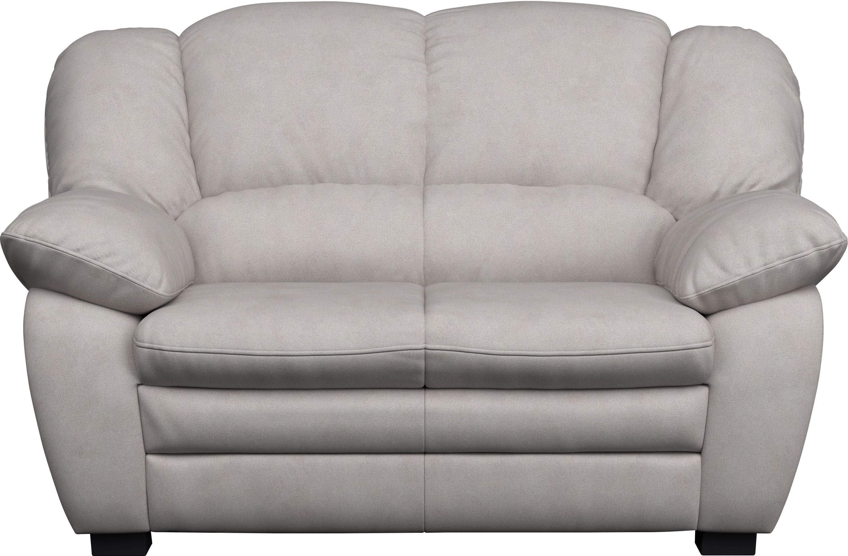 COTTA Casino 2-Sitzer Sofa mit Leder und Microfaser