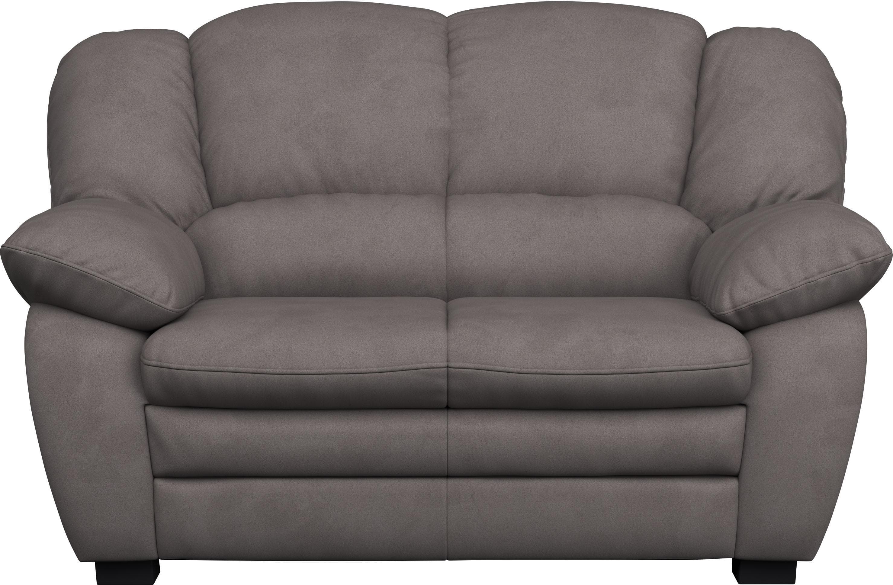 COTTA 2-Sitzer Sofa Casino Dunkelgrau Polstergarnitur