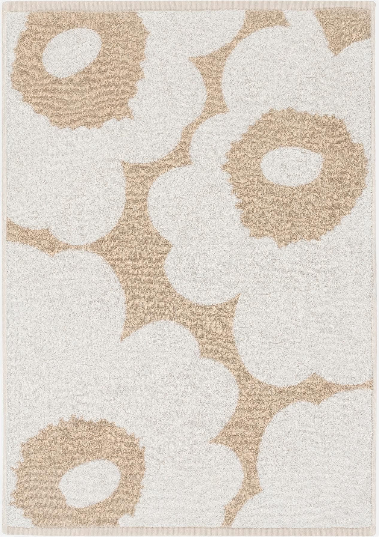 Marimekko Handtuch UNIKKO Beige Weiß Frottee