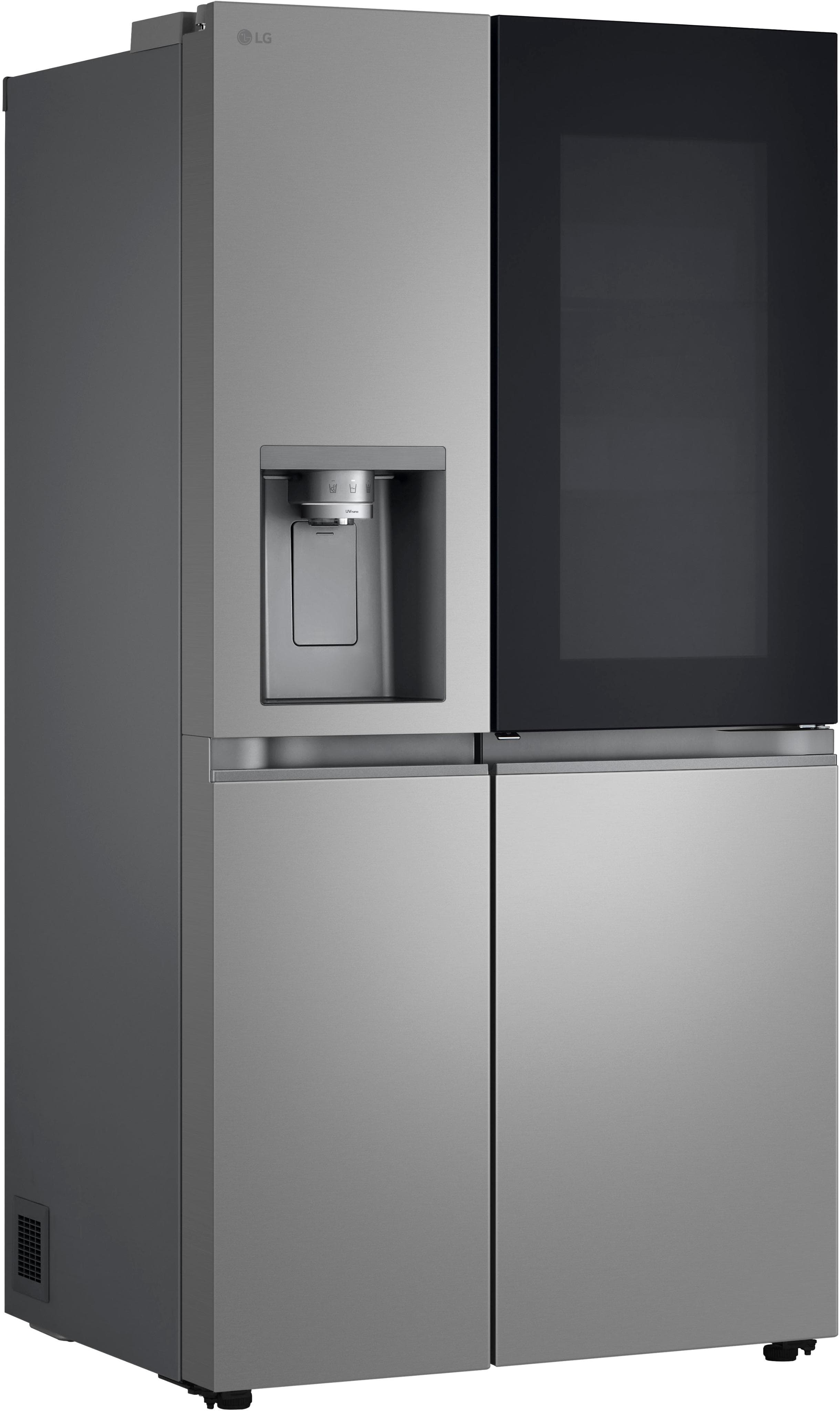 LG Side-by-Side GSXE81EVBD Kühlschrank Silber InstaView