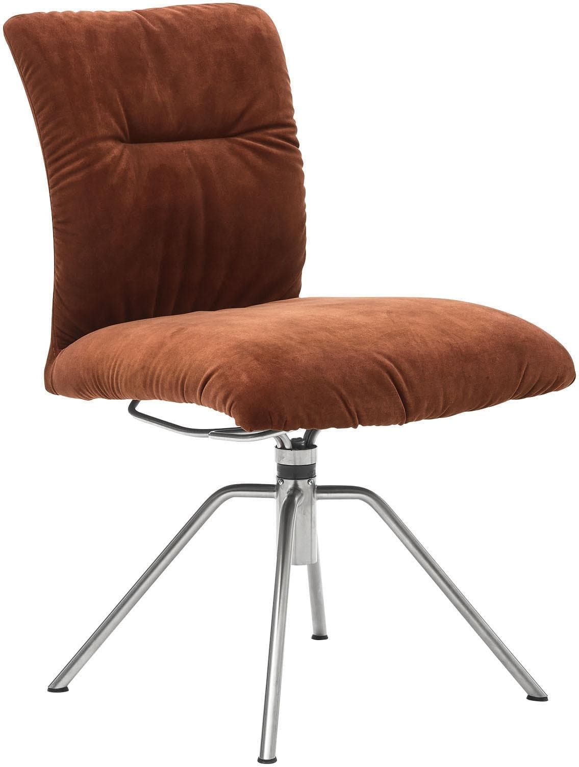 Polsterstuhl MUSTERRING Helmond 6600 copper silber ohne Armlehne