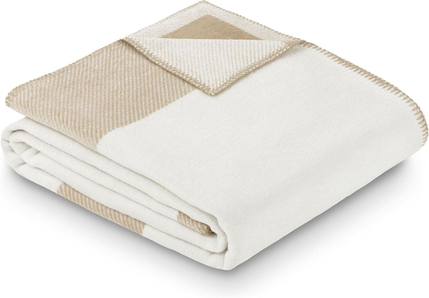 Ibena Wohndecke Beige