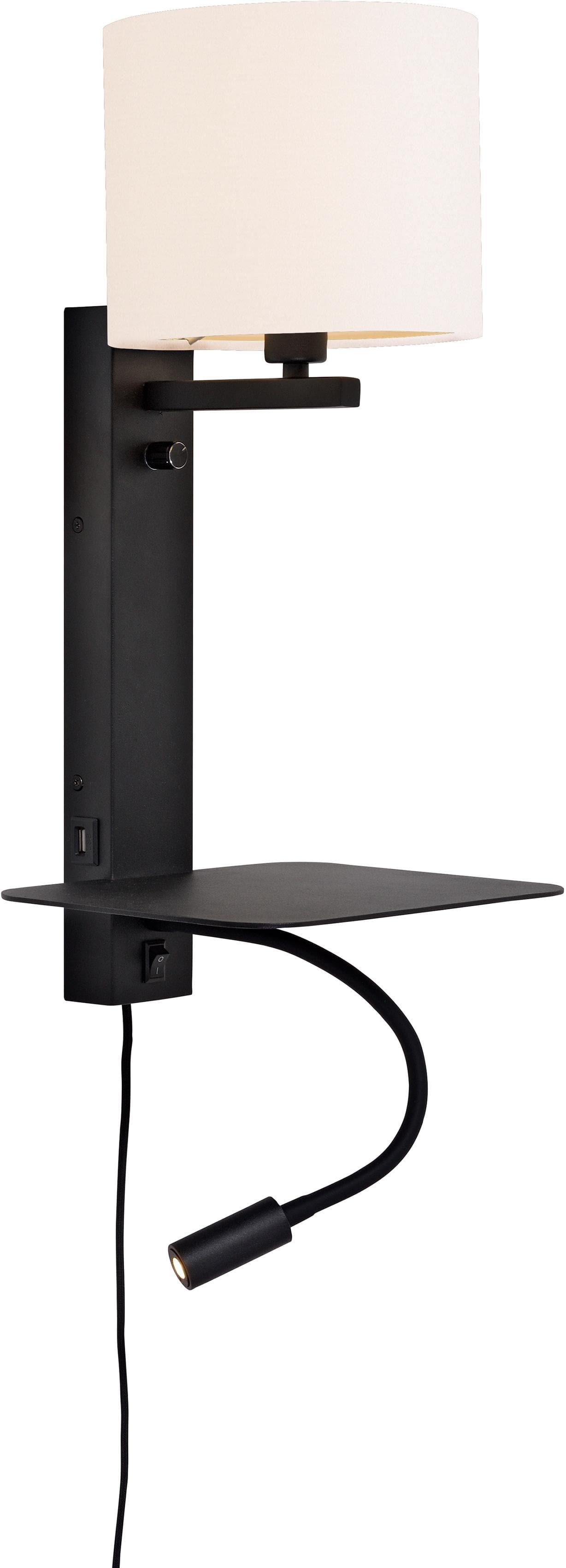 IT'S ABOUT ROMI Wandleuchte Florence Weiß mit USB und Dimmer